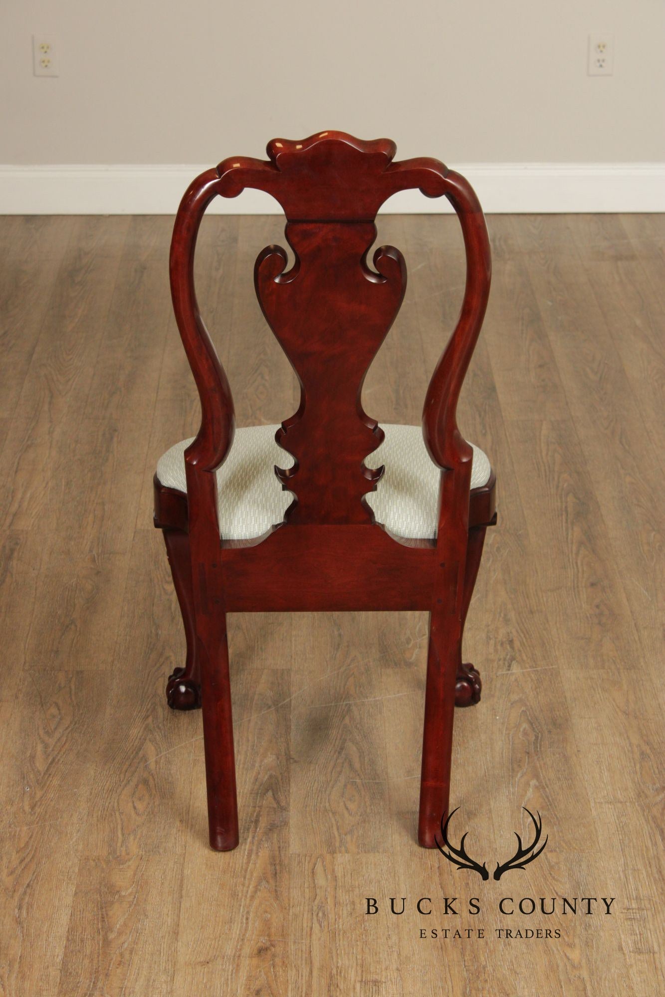 Kindel Winterthur Collection Set of Eight Mahogany Dining Chairs