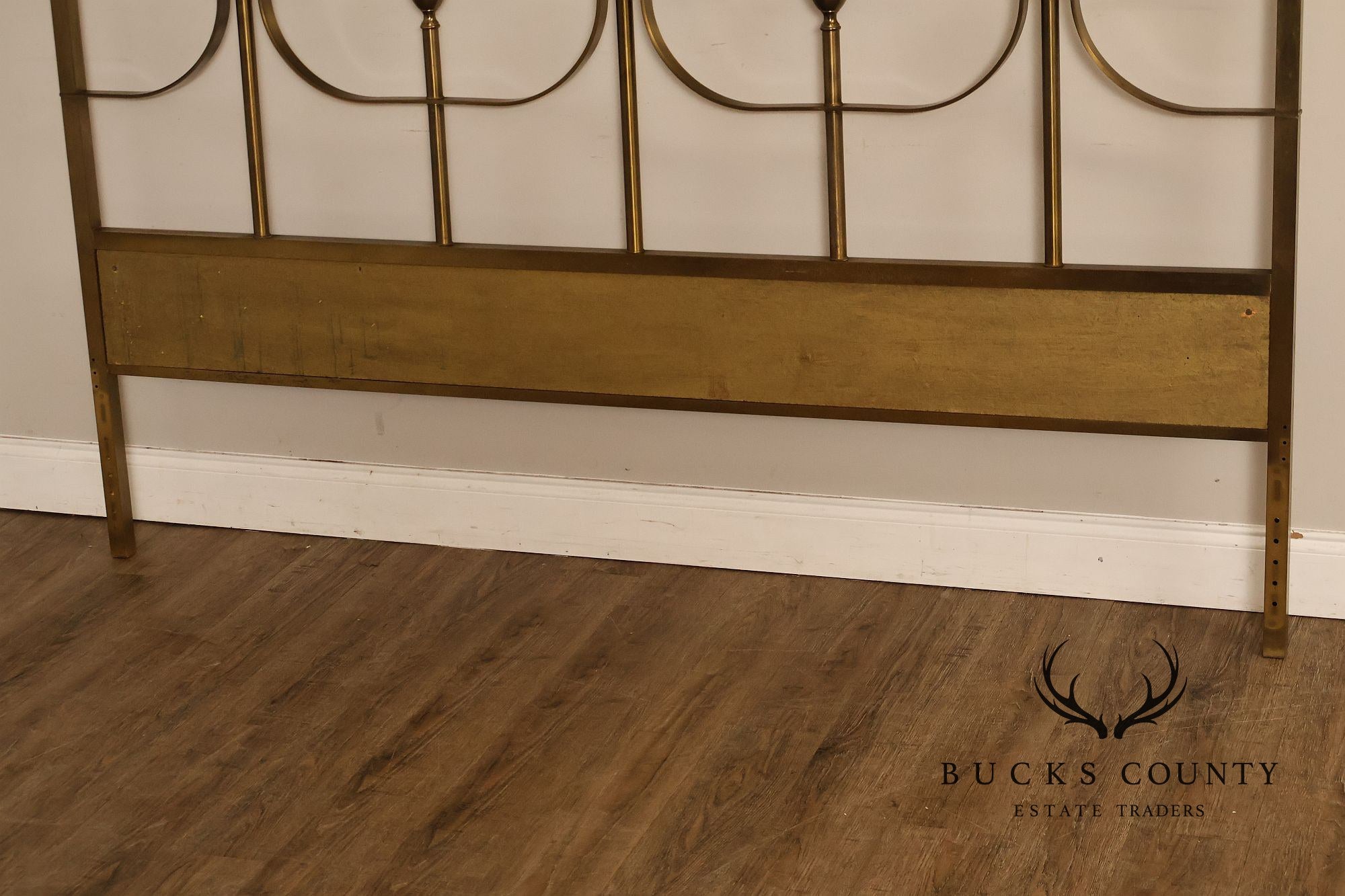 Mastercraft Vintage Brass King Headboard