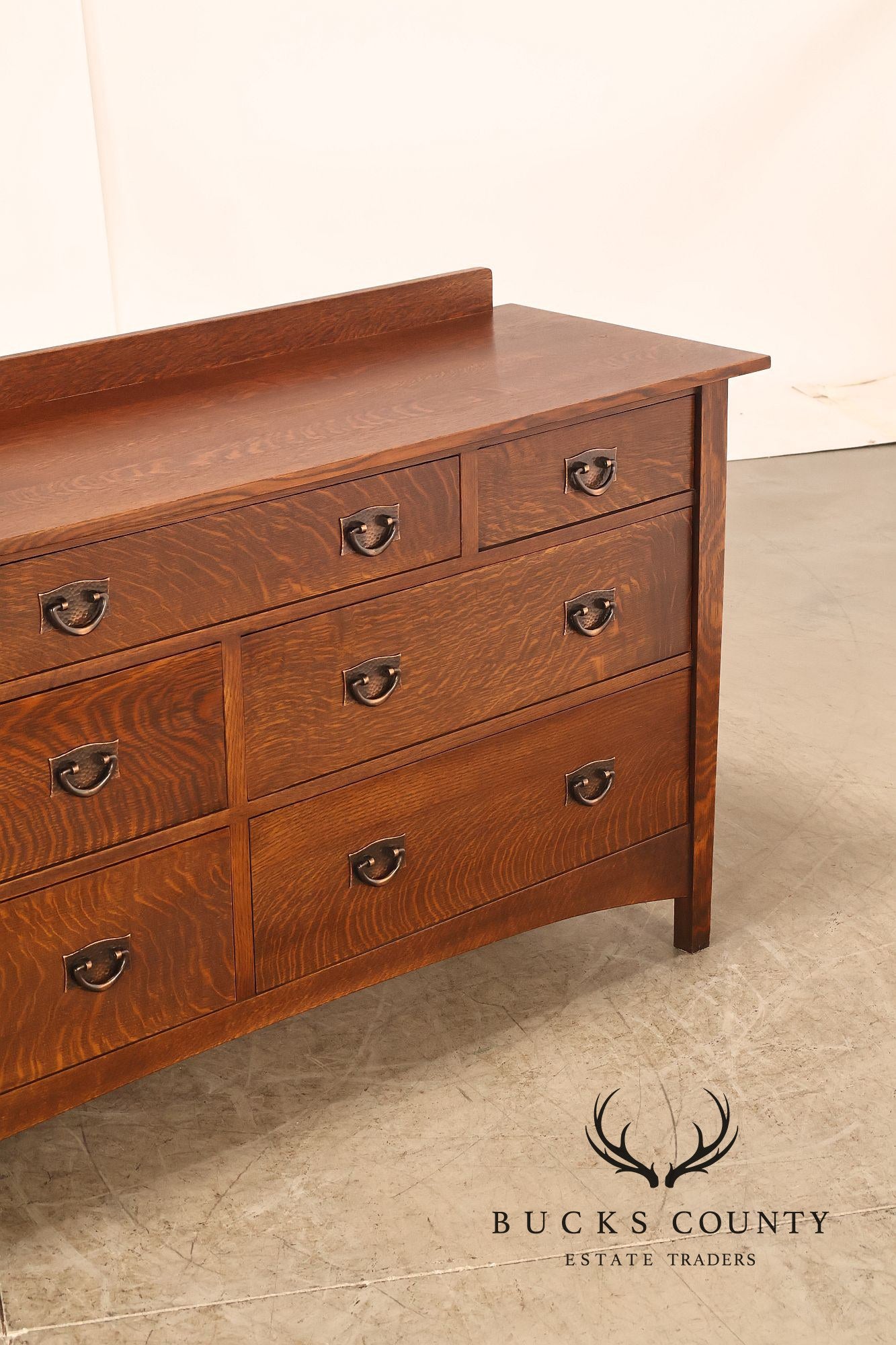 Stickley Mission Collection Oak Double Dresser