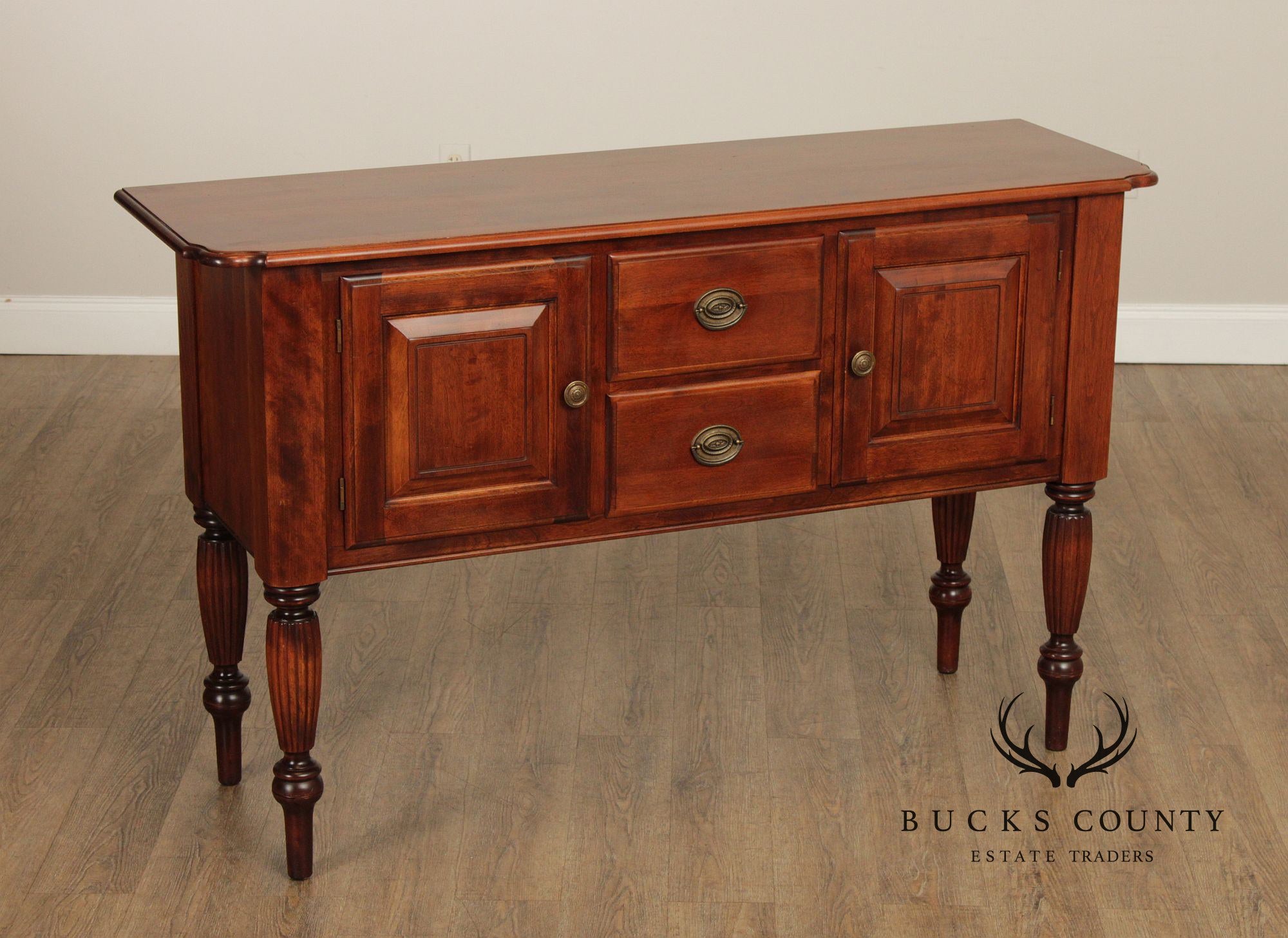 Nichols & Stone Colonial Revival Maple Sideboard