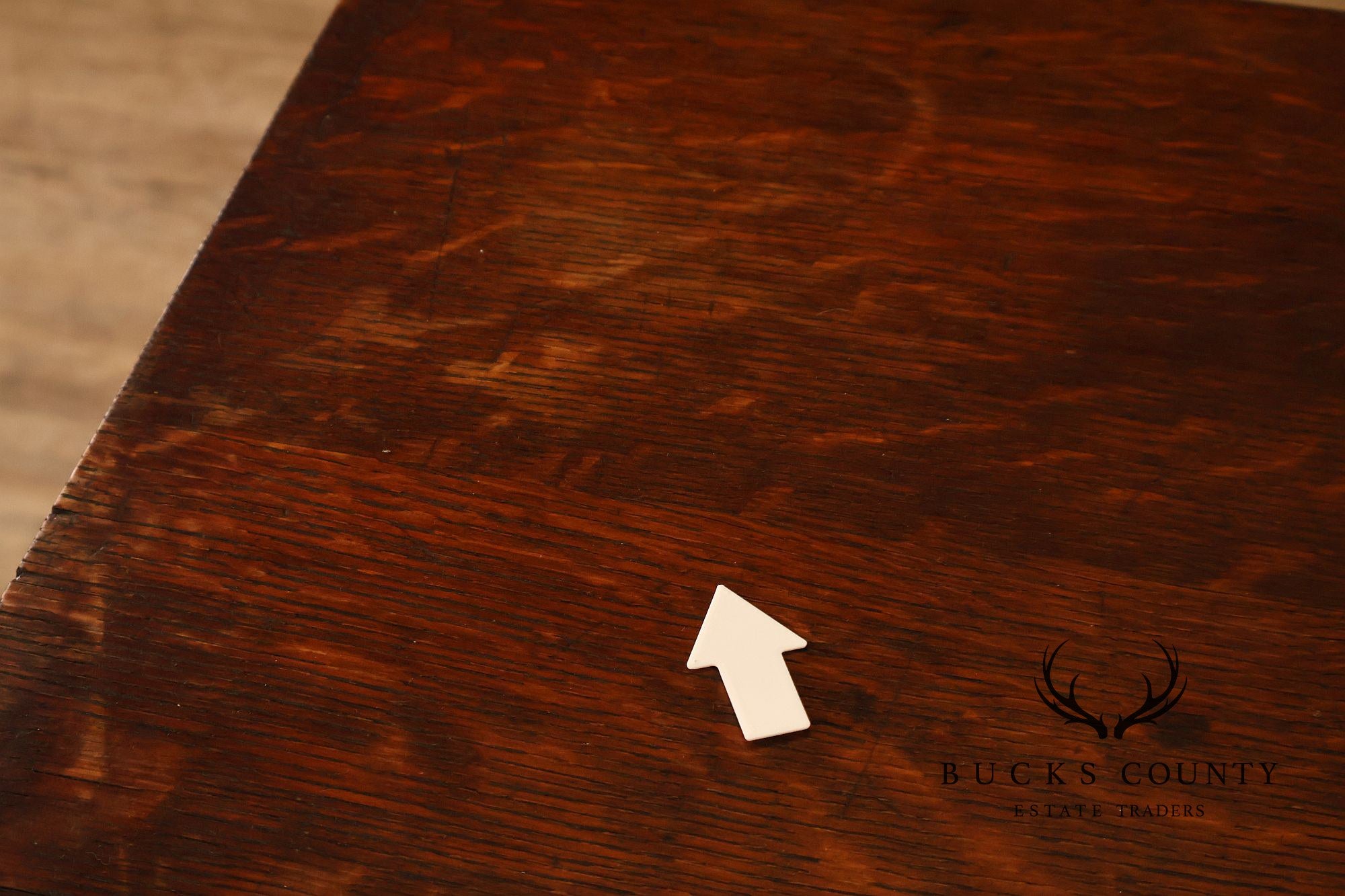 Antique L. & J.G. Stickley Mission Oak Library Table