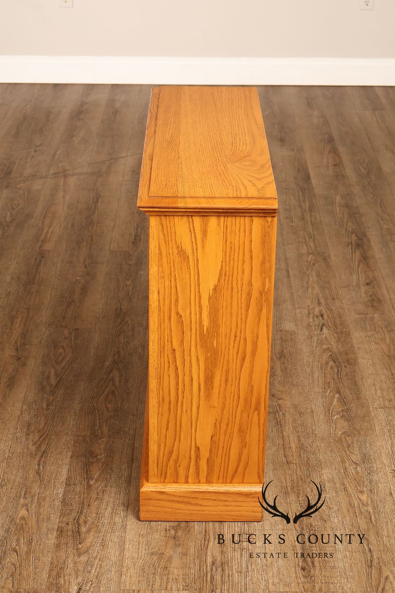 Hunt Country Furniture Oak Low Bookcase