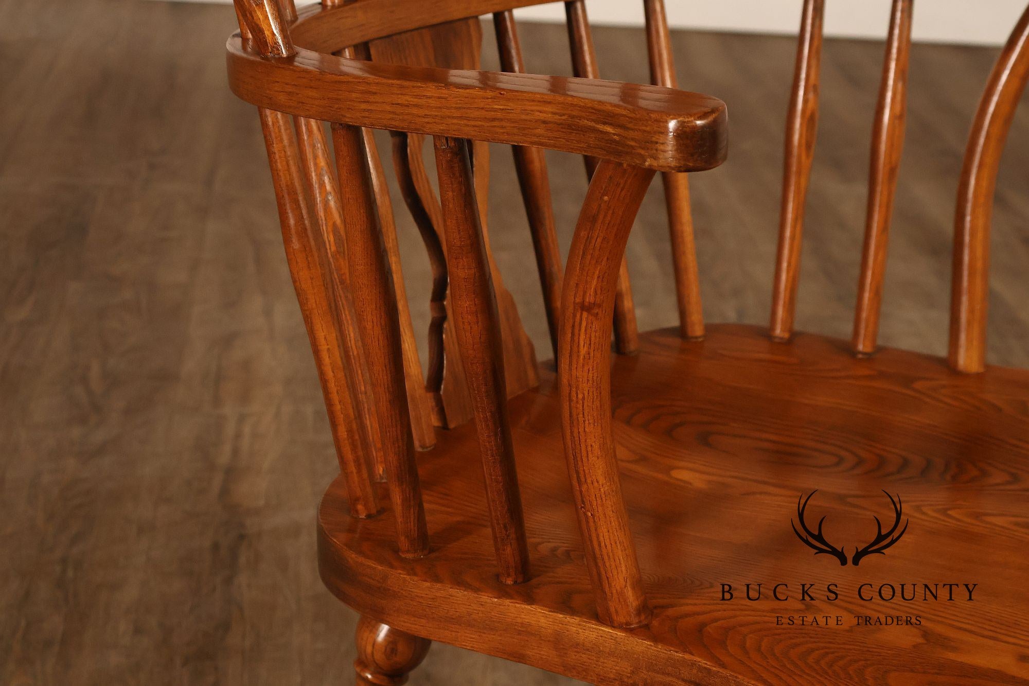 Nichols & Stone Set Of Four Windsor Dining Chairs