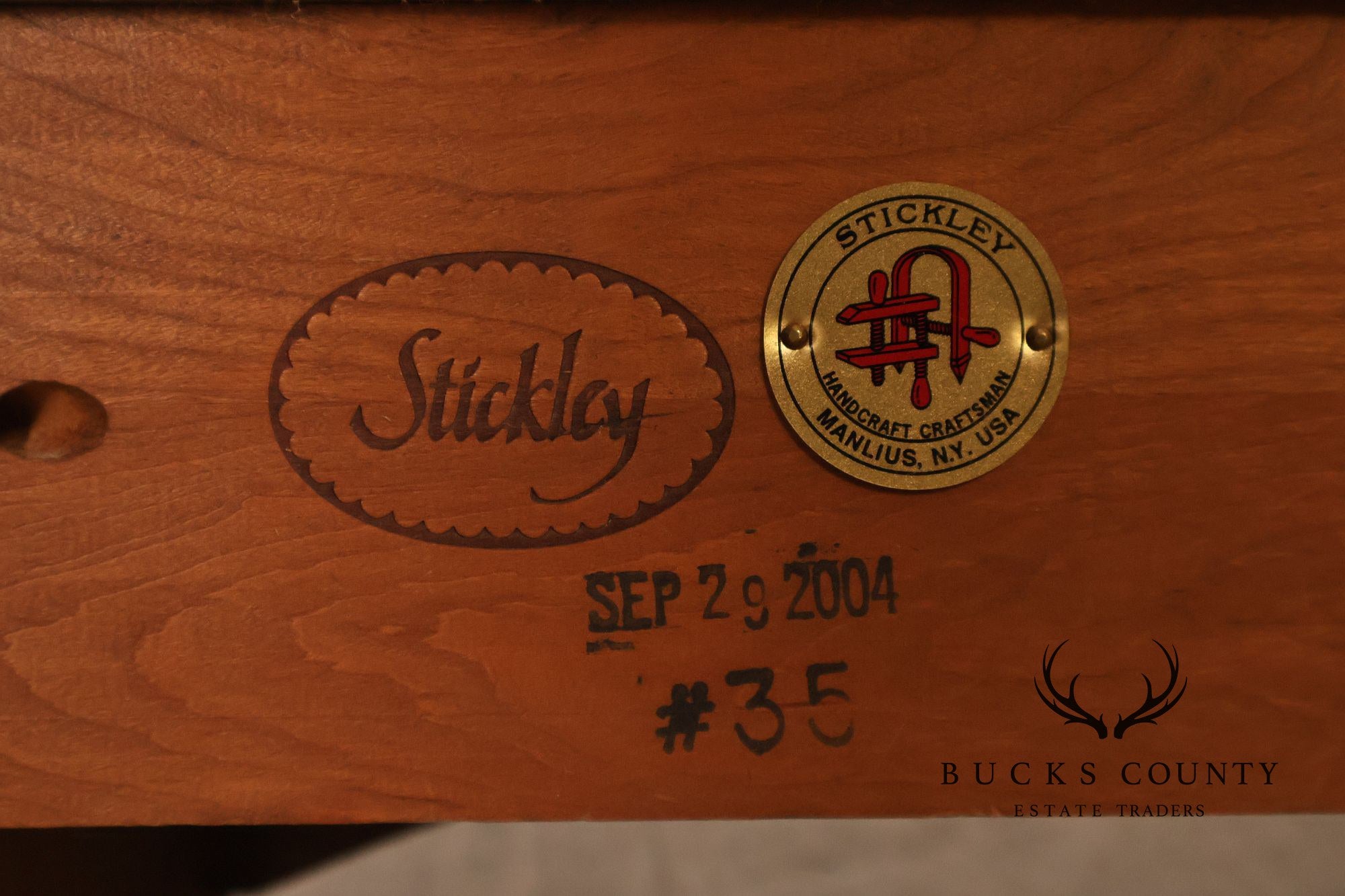 Stickley Harvey Ellis Mission Oak Inlay Bookcase