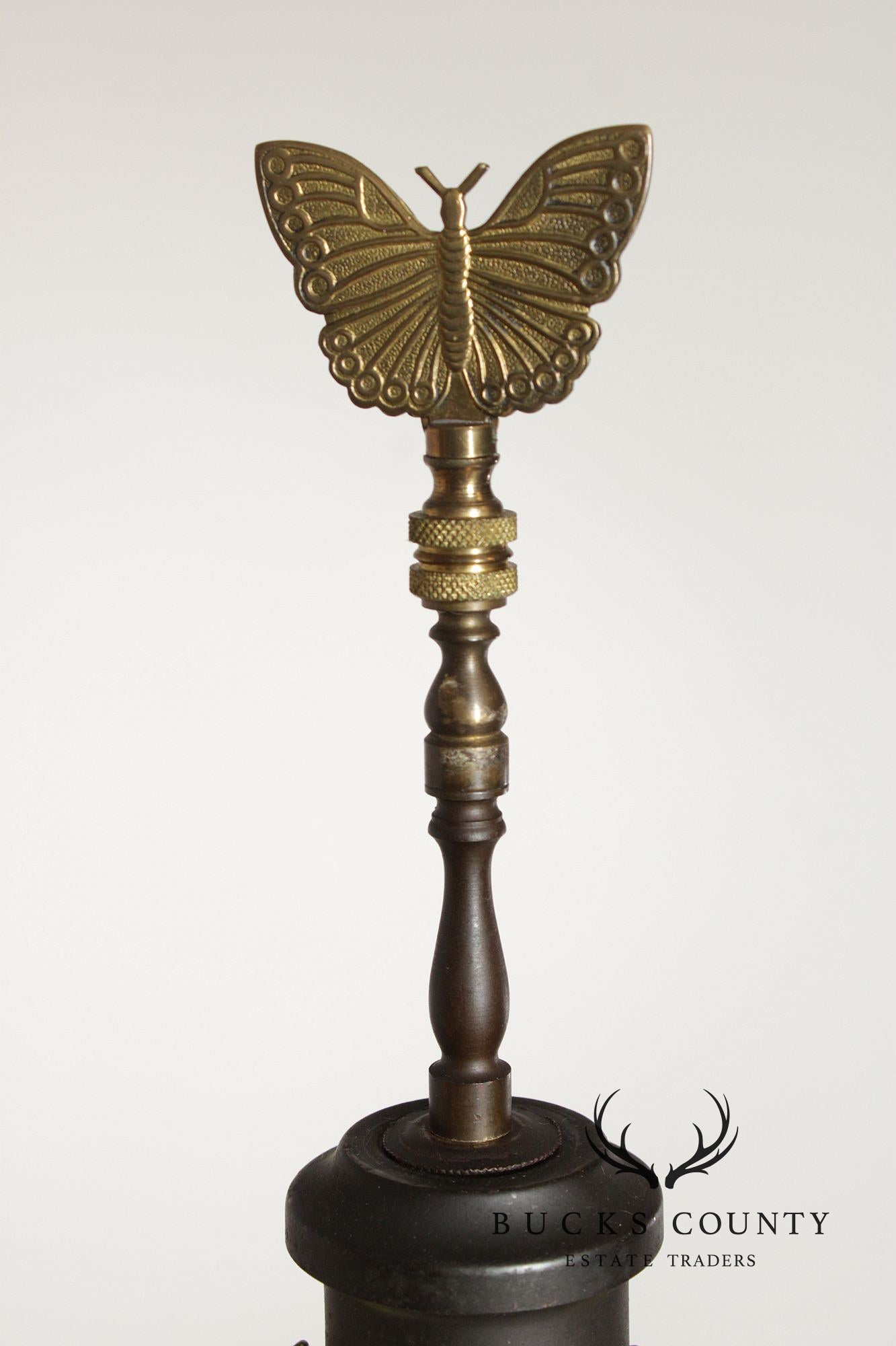 Asian Style Vintage Glazed Porcelain Table Lamp