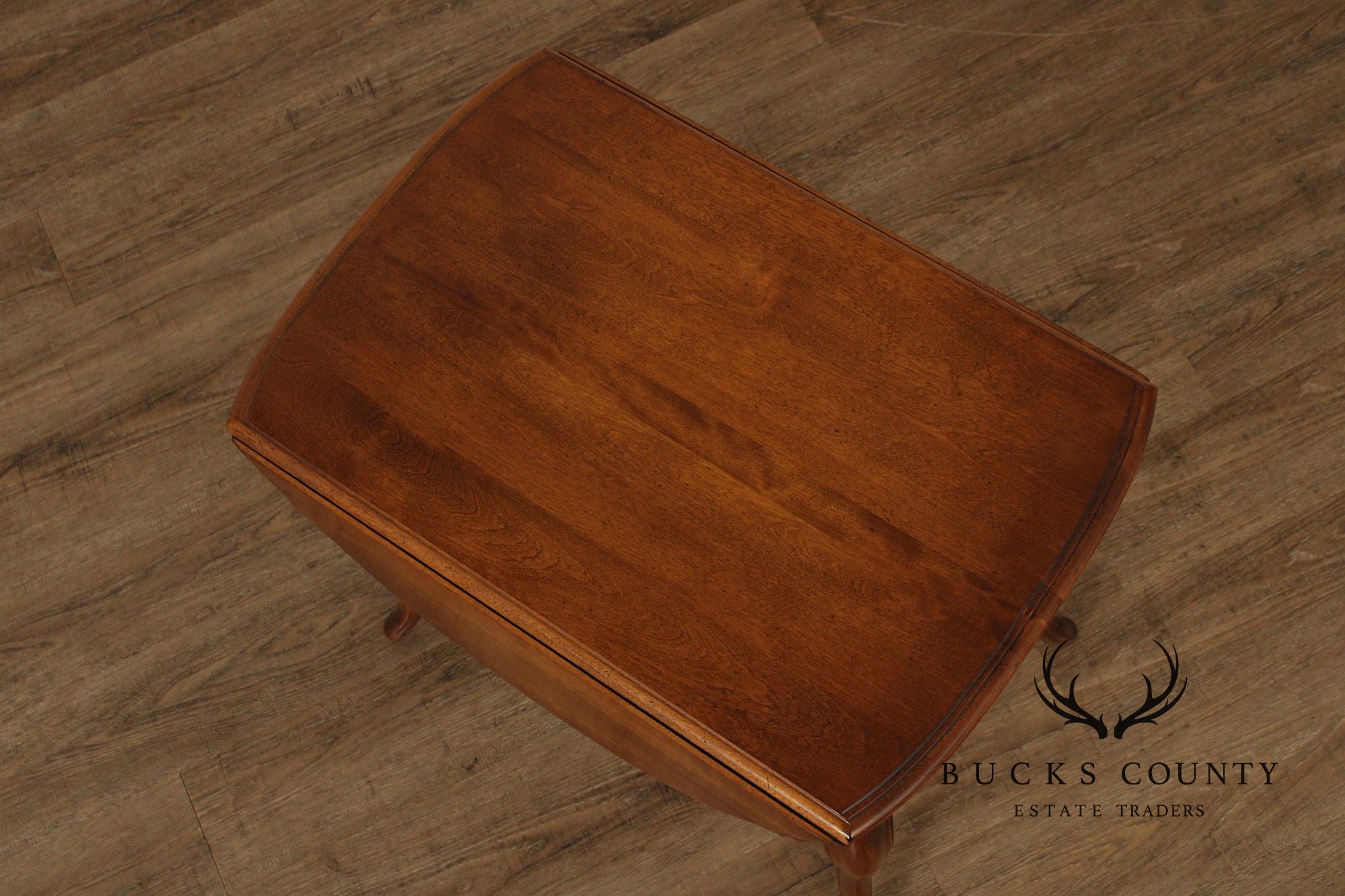 Ethan Allen 'Country French' One-Drawer Pembroke Table