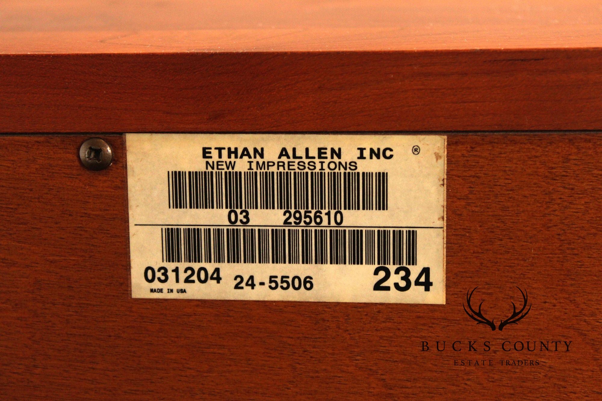 Ethan Allen New Impressions Cherry Three Drawer Chest