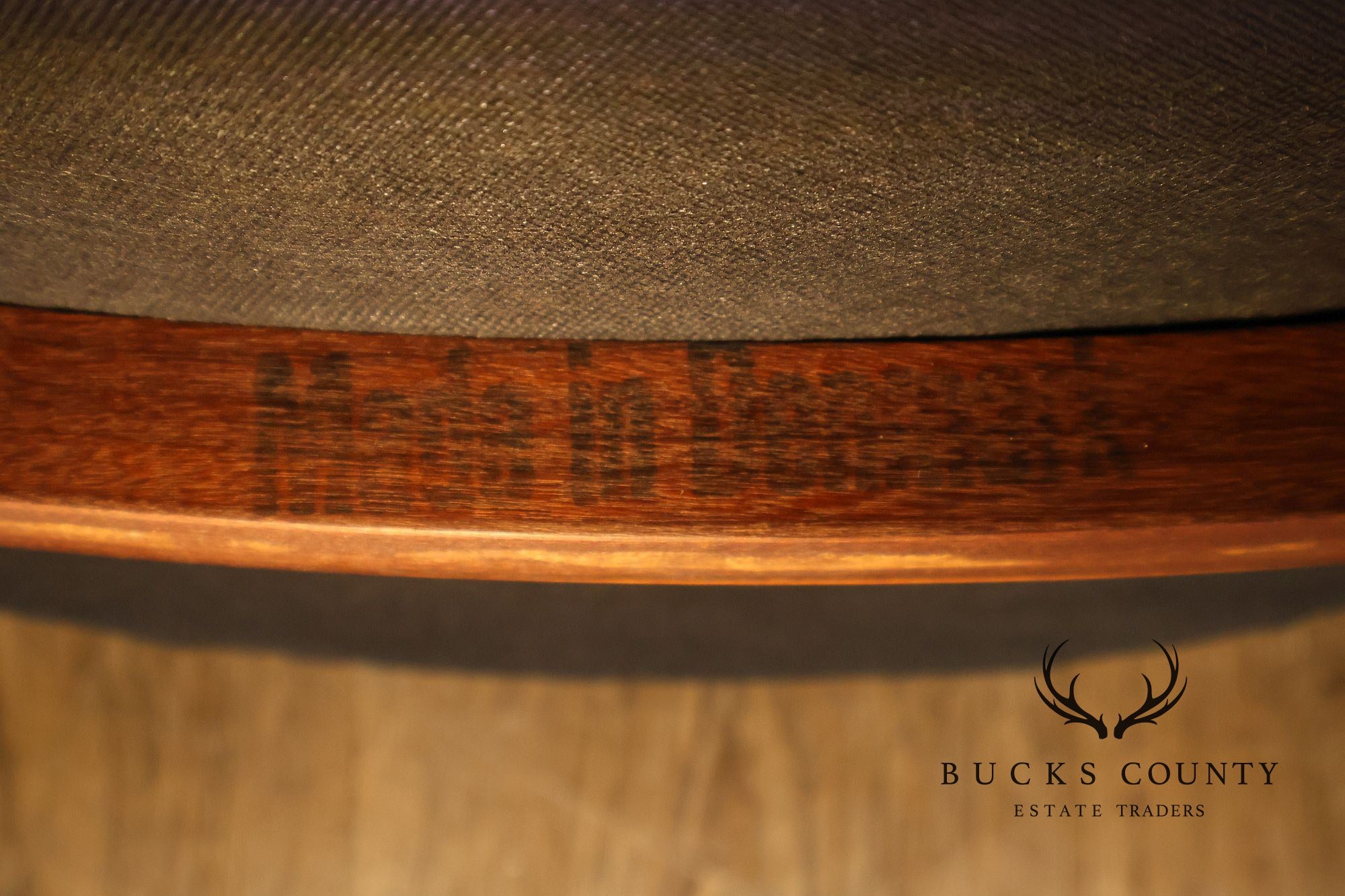 Danish Mid Century Modern Erik Buch Teak Desk Chair