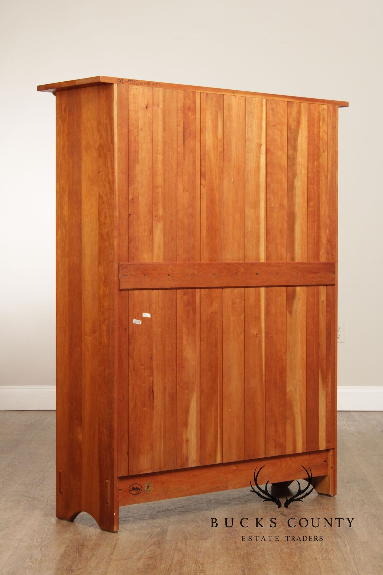 Stickley Mission Collection Cherry Double-Door Bookcase