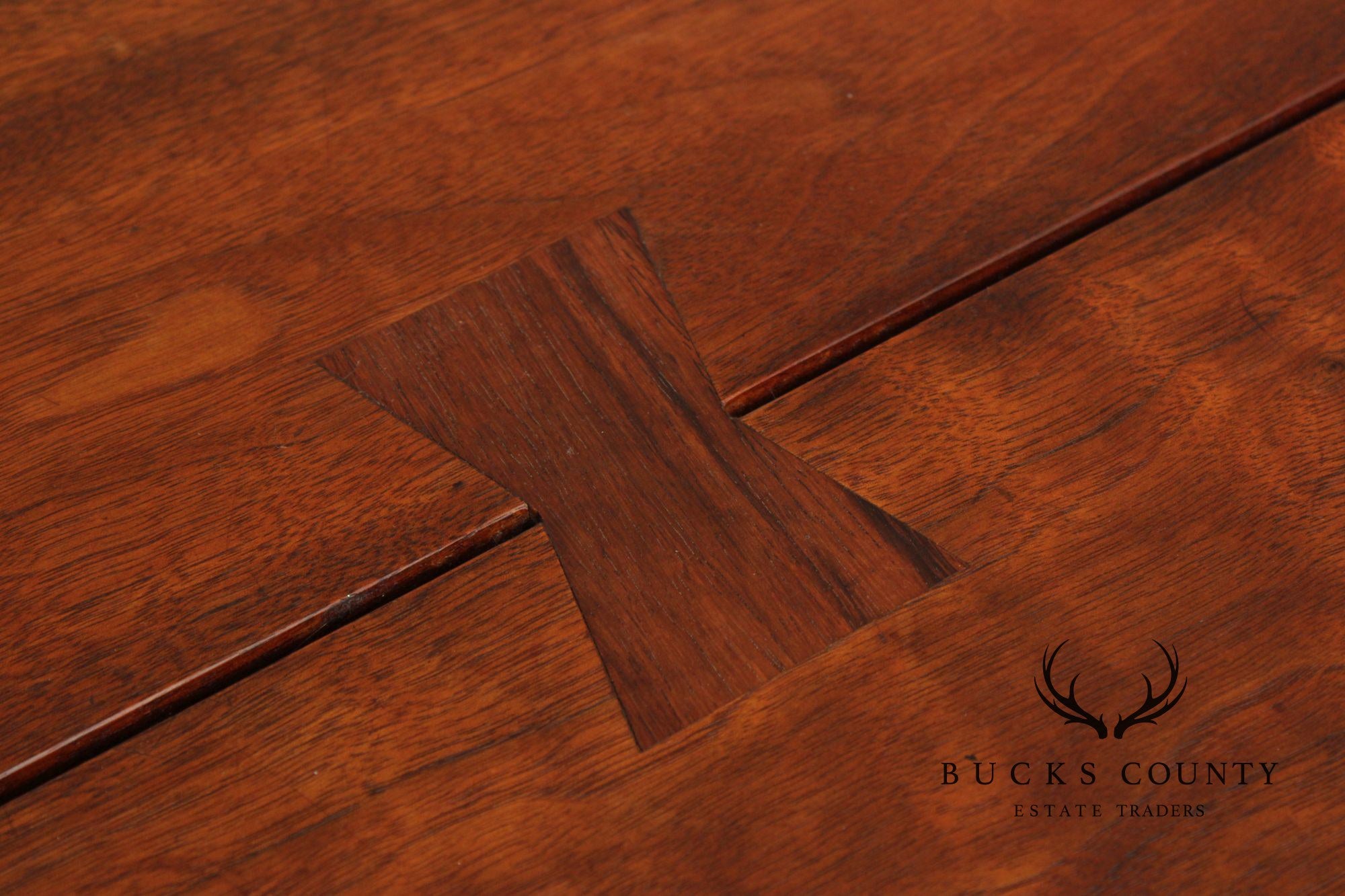 George Nakashima Walnut Trestle Trestle Dining Table Ca. 1962