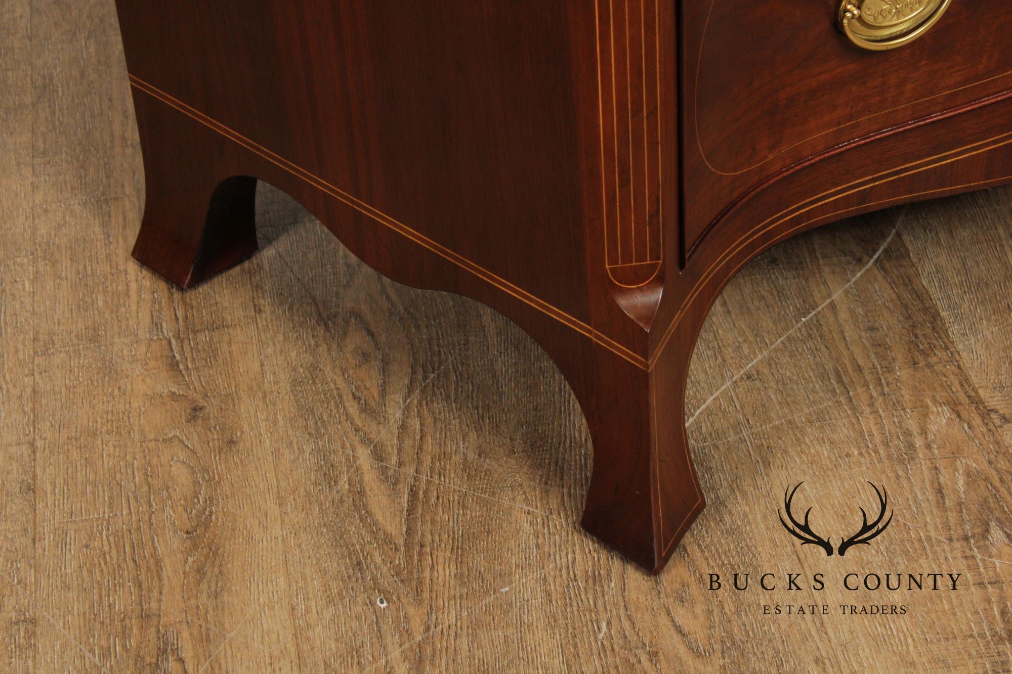 Baker Williamsburg Reproduction Mahogany Chest of Drawers