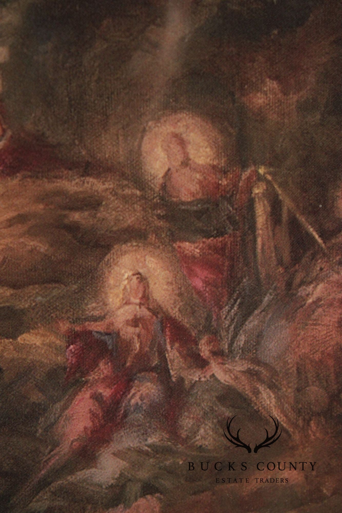 Framed Print of Baroque Cathedral Interior