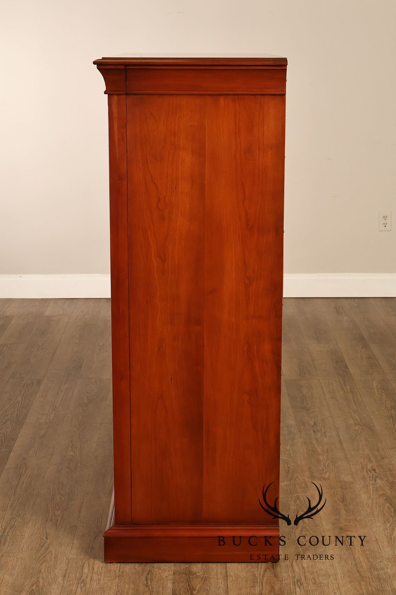 Ethan Allen 'Medallion' Cherry Tall Chest of Drawers