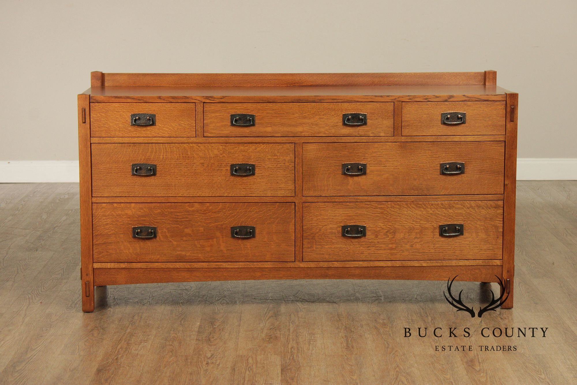 Stickley Mission Collection Oak Triple Dresser