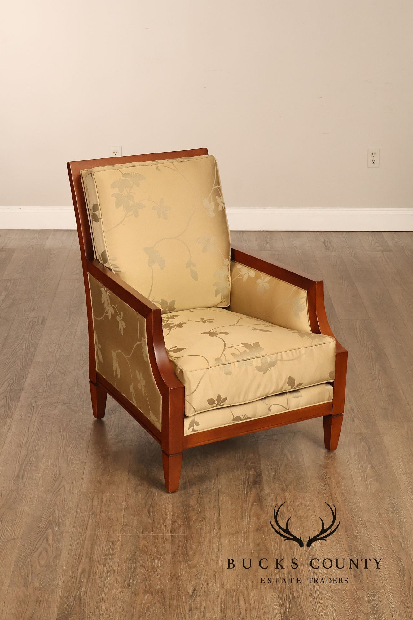 Thomasville Contemporary Pair of Lounge Armchairs