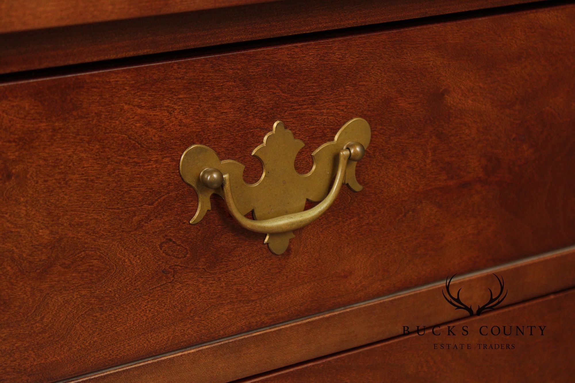 E.A. Clore Sons Cherry Colonial Style Sideboard Buffet