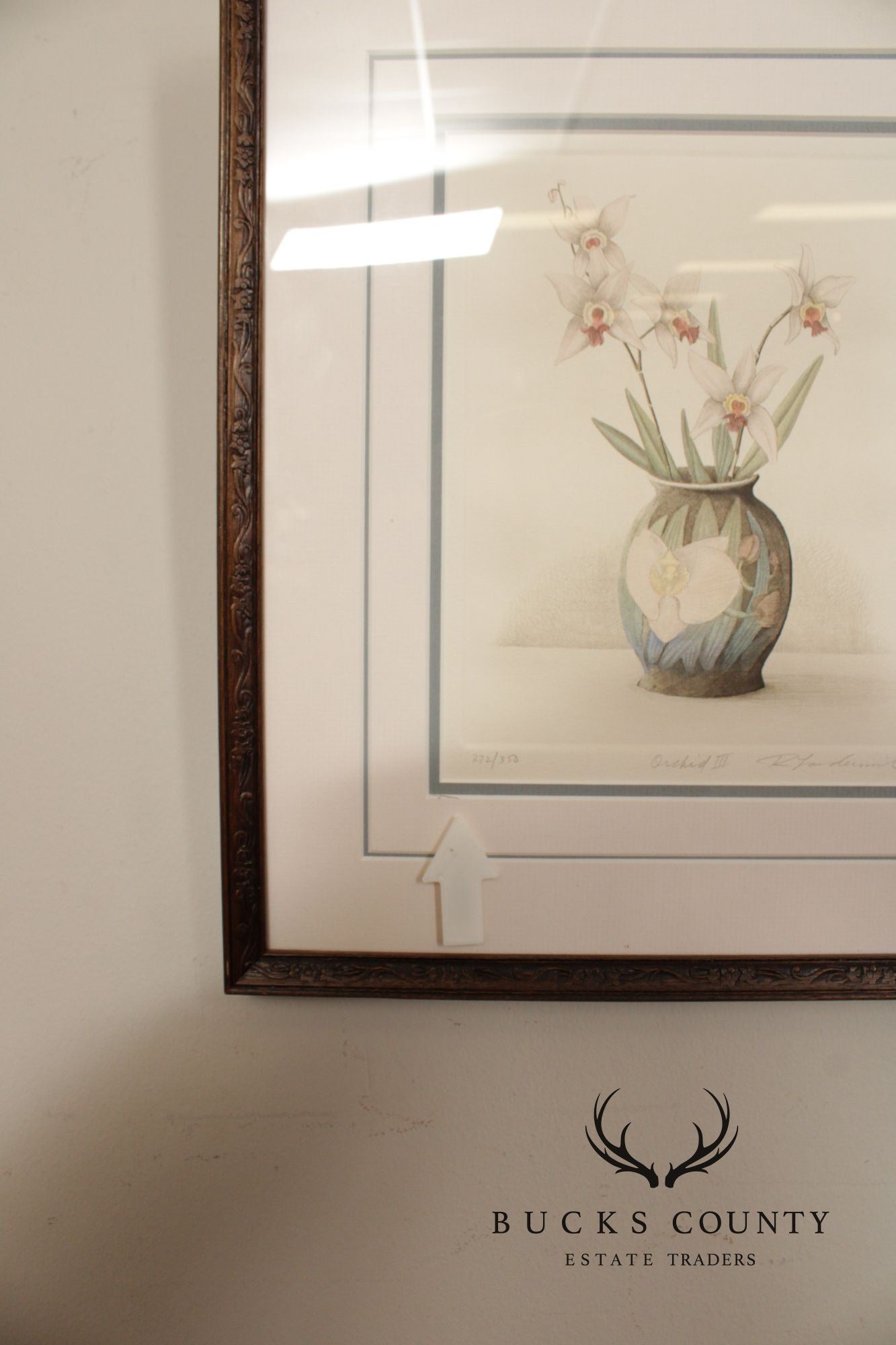 Rick Loudermilk Pair of Signed Limited Edition Prints, 'Orchid III' & 'Orchid IV'