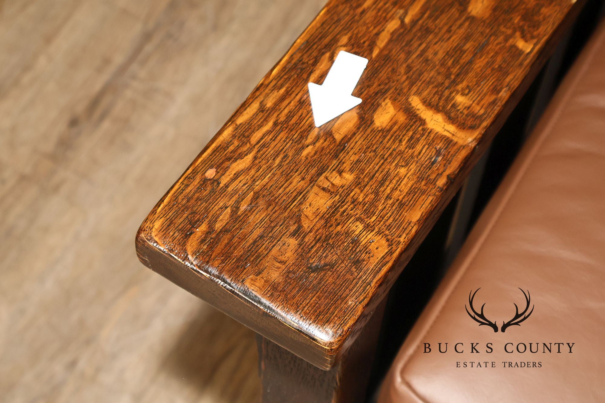 Gustav Stickley Antique Mission Oak Slatted Rocker Model No. 323