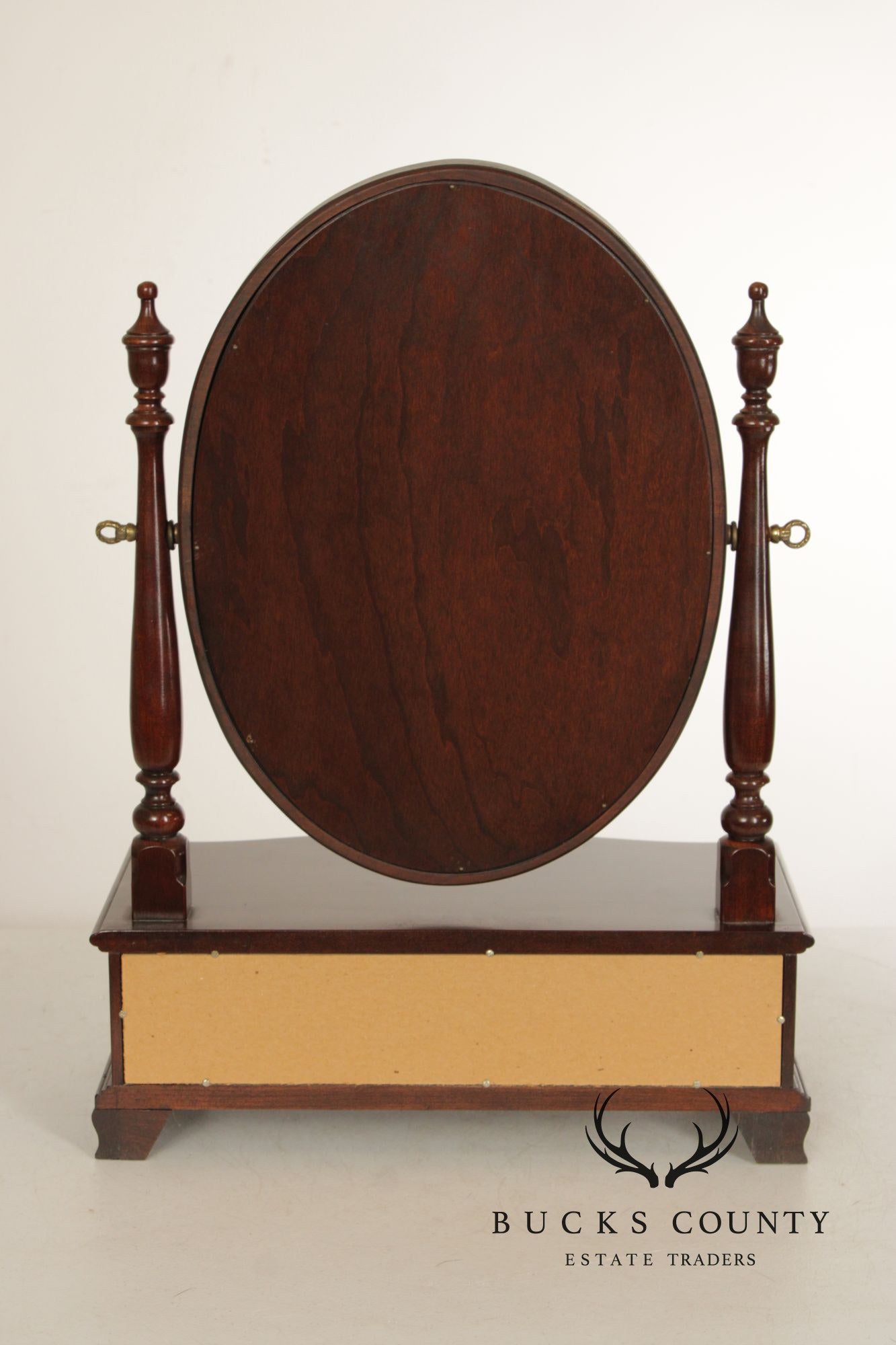 Ethan Allen Georgian Court Cherry Dresser Top Shaving Mirror