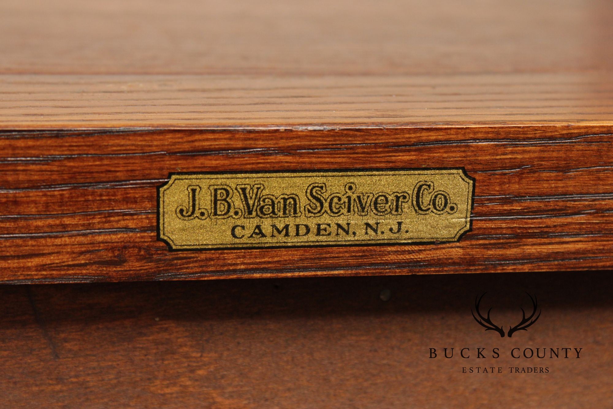 Romweber Pair of Carved Oak Low Bookcases