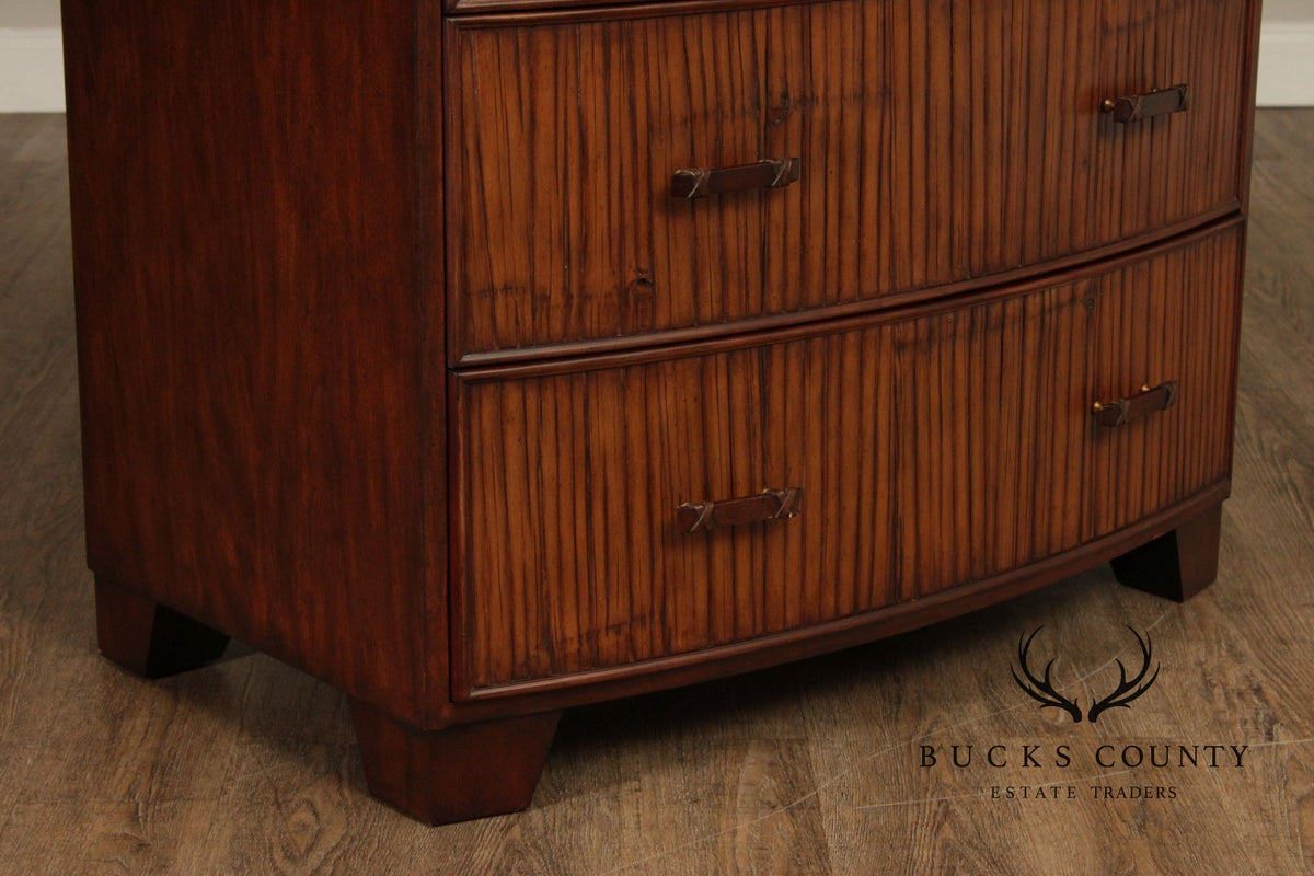 Ethan Allen Faux Bamboo Chest of Drawers