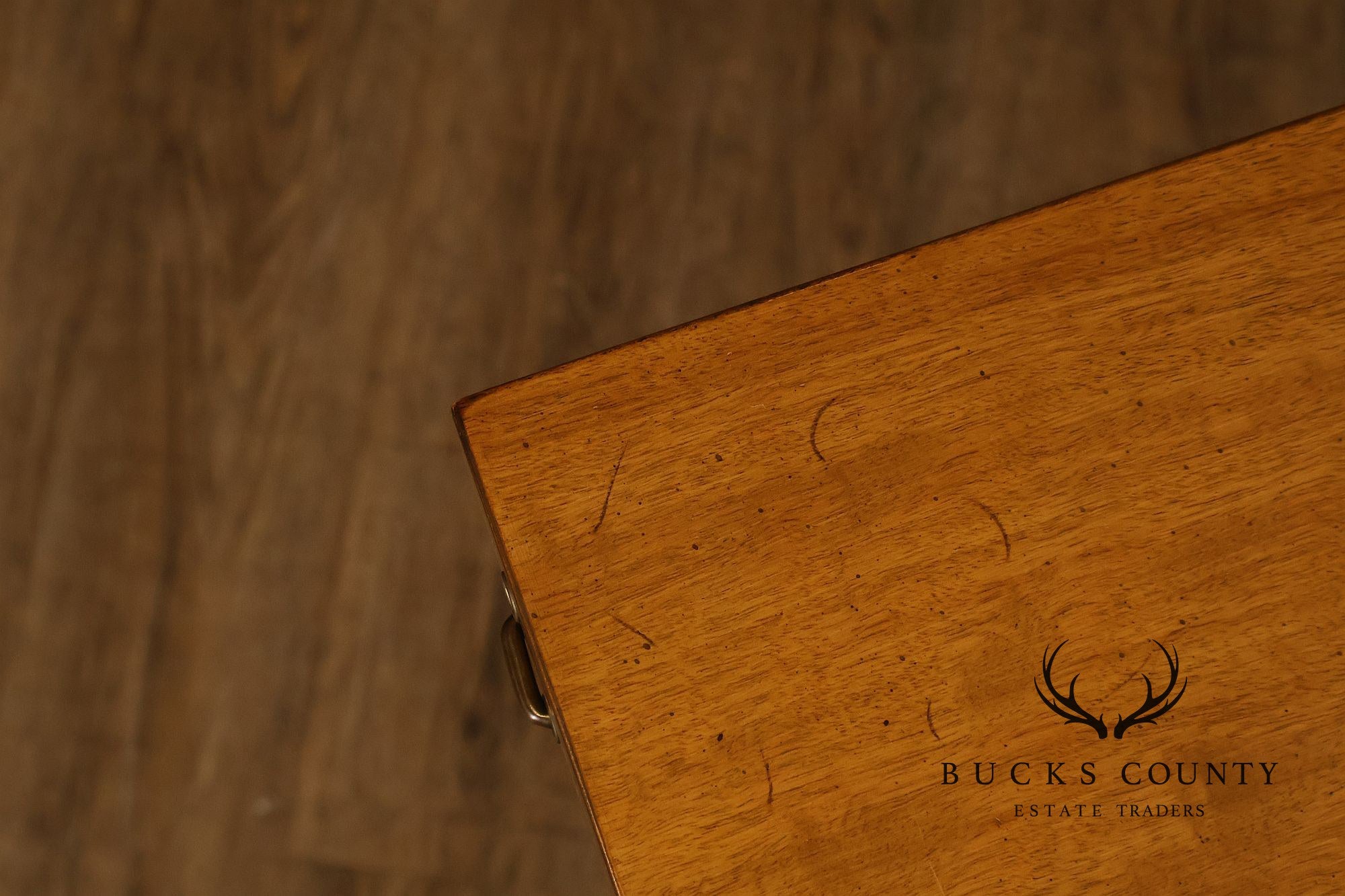 Henredon Vintage Walnut Drop Leaf Server Bar Cart