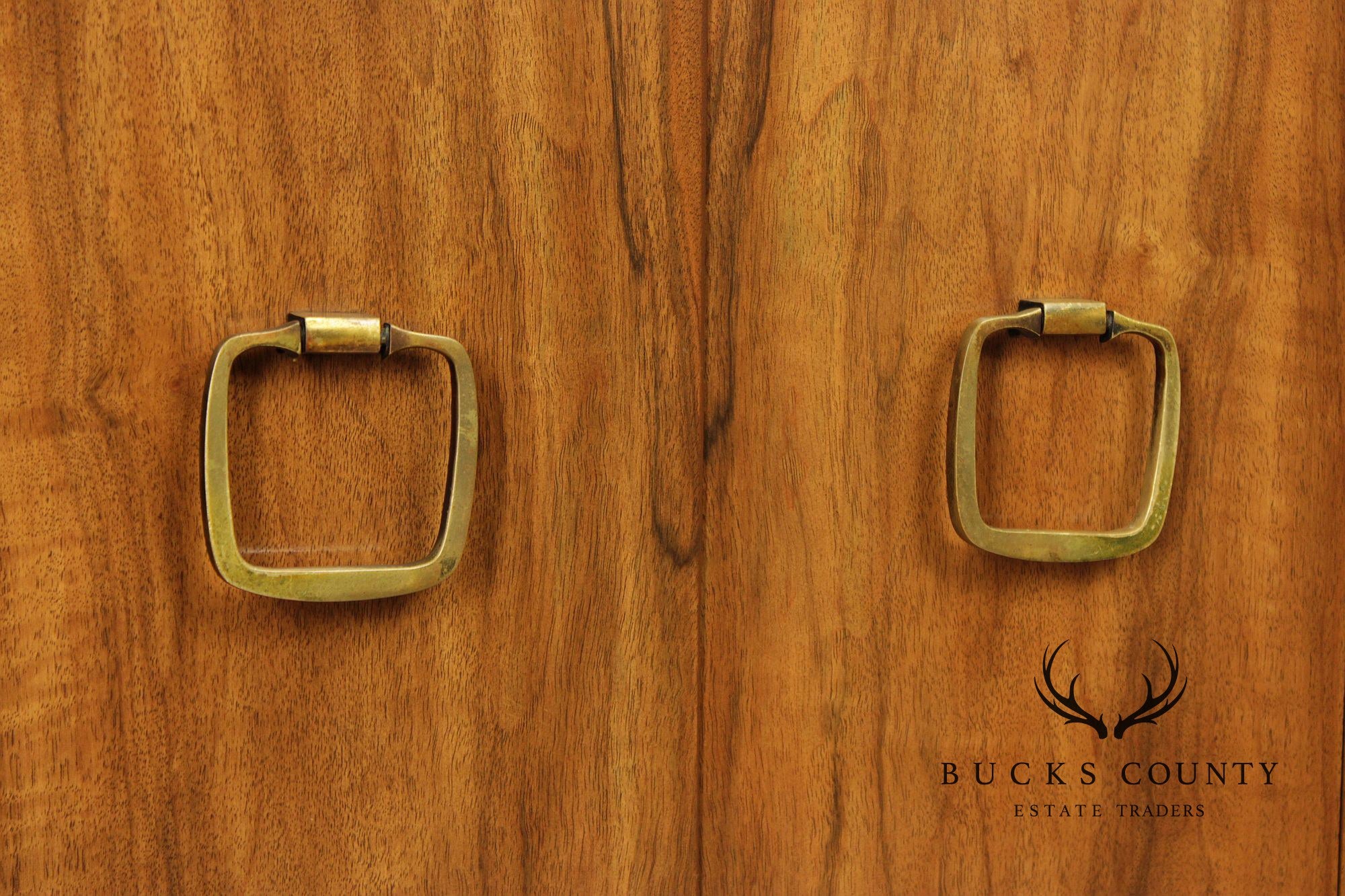 Widdicomb Mid-Century Modern Walnut & Burl Gentleman’s Chest