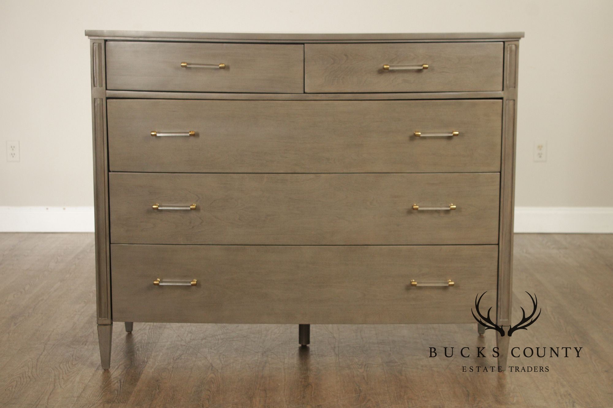 Stanley Furniture Mulholland Collection Gray Media Chest