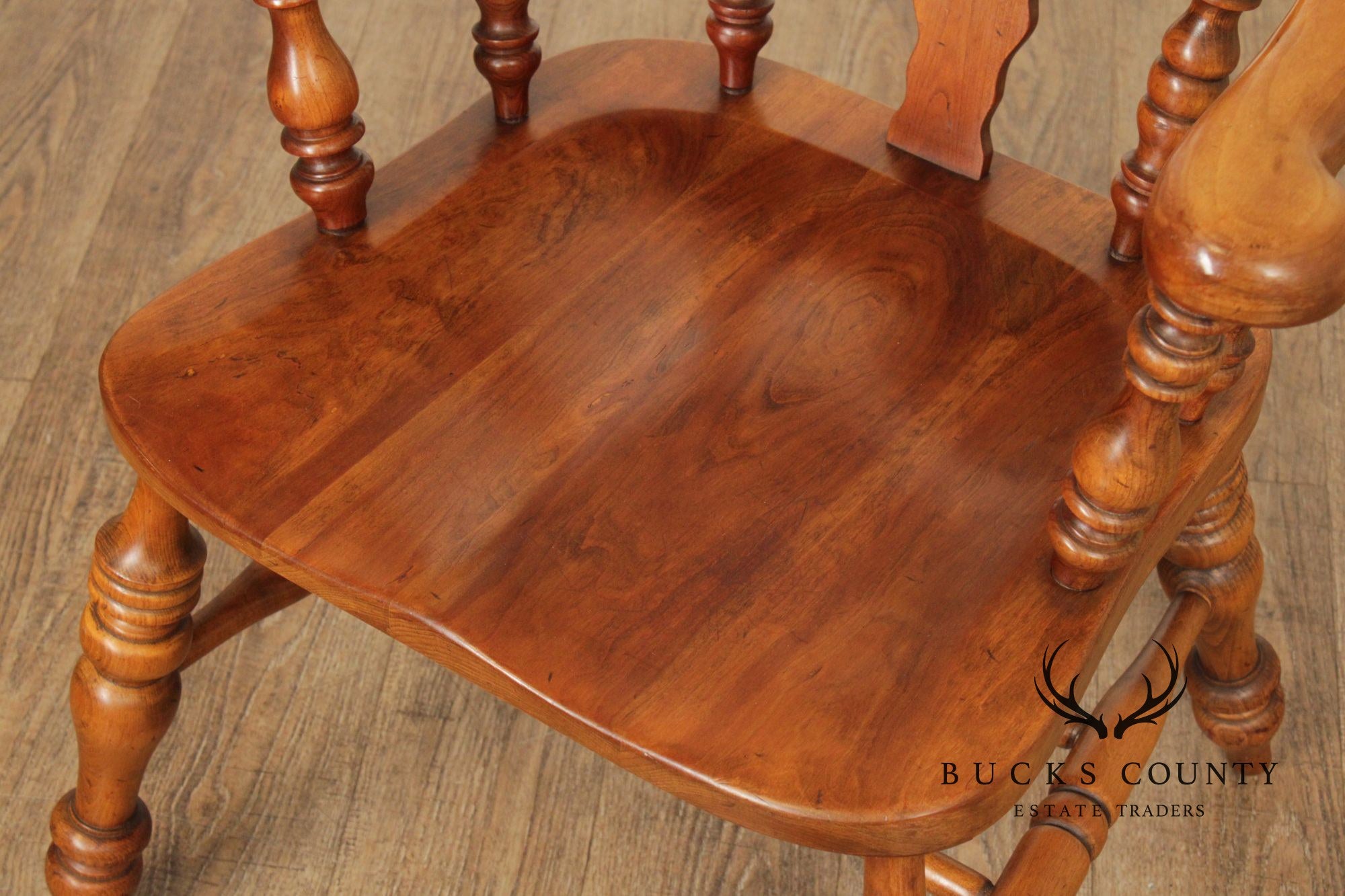 Stickley Cherry Valley Pair of Windsor Armchairs