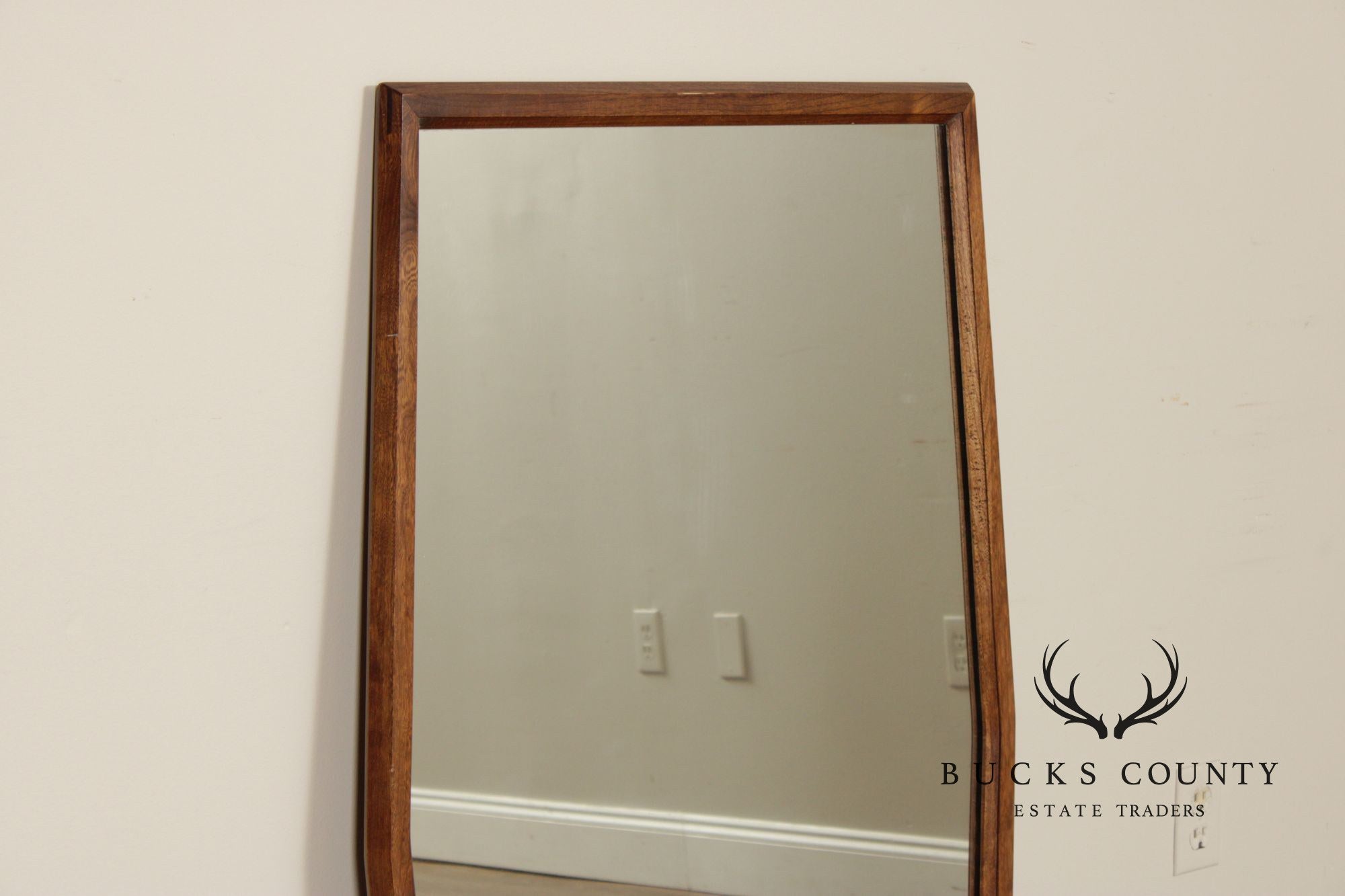 American of Martinsville Mid Century Modern Walnut Mirror
