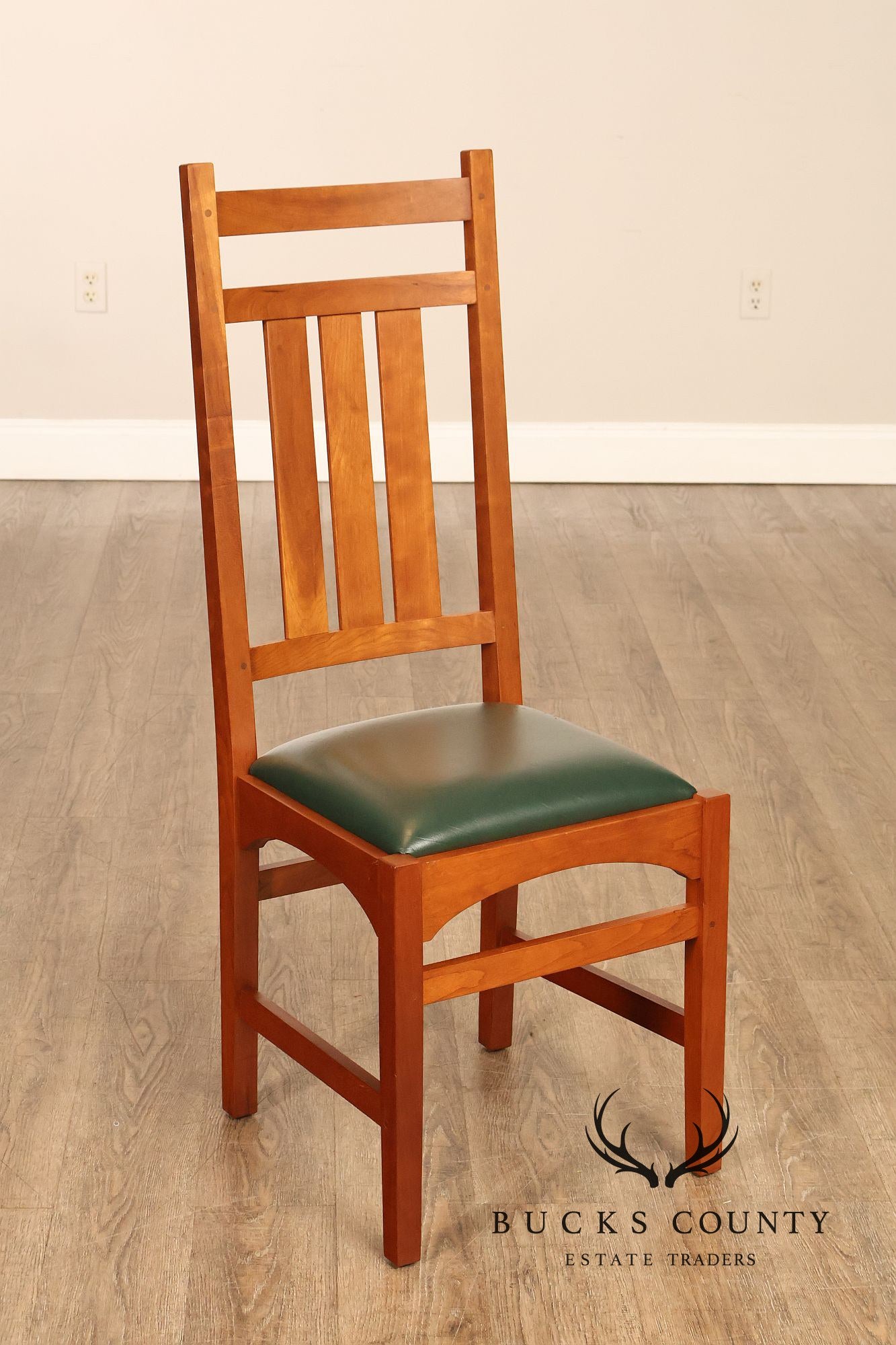 Stickley Mission Collection Harvey Ellis Cherry Side Chair