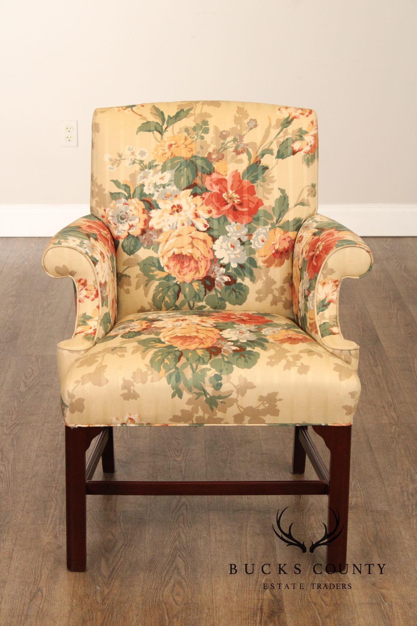 'A Colony Original' Georgian Style Mahogany Armchair