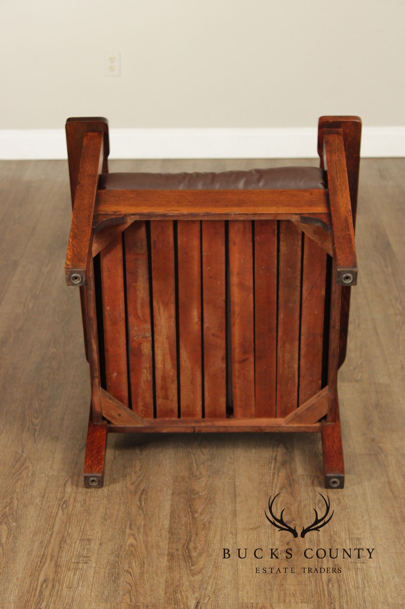 Stickley Brothers Antique Mission Oak Morris Chair