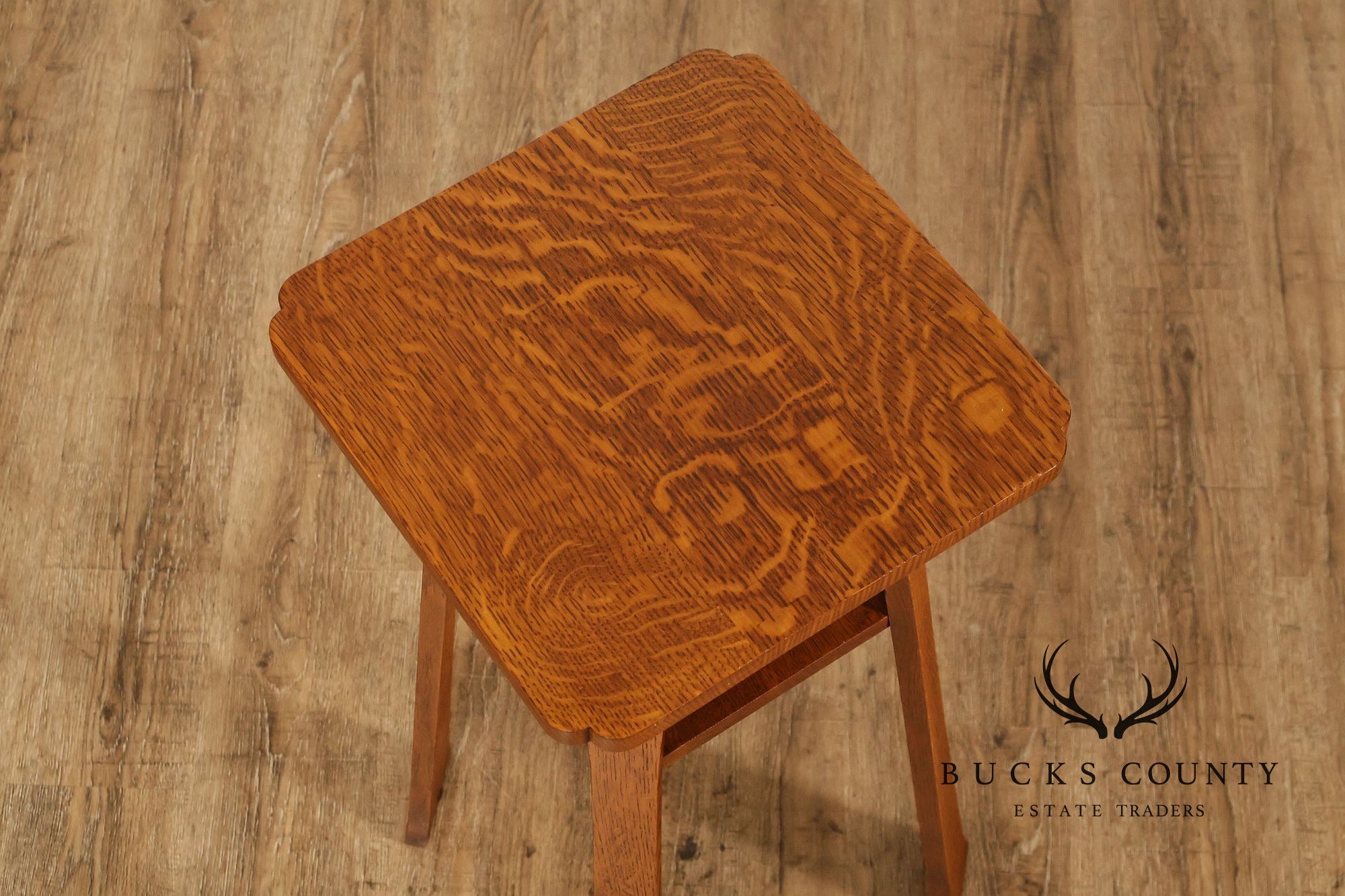 Stickley Mission Collection Tom Jones Oak Drink Stand