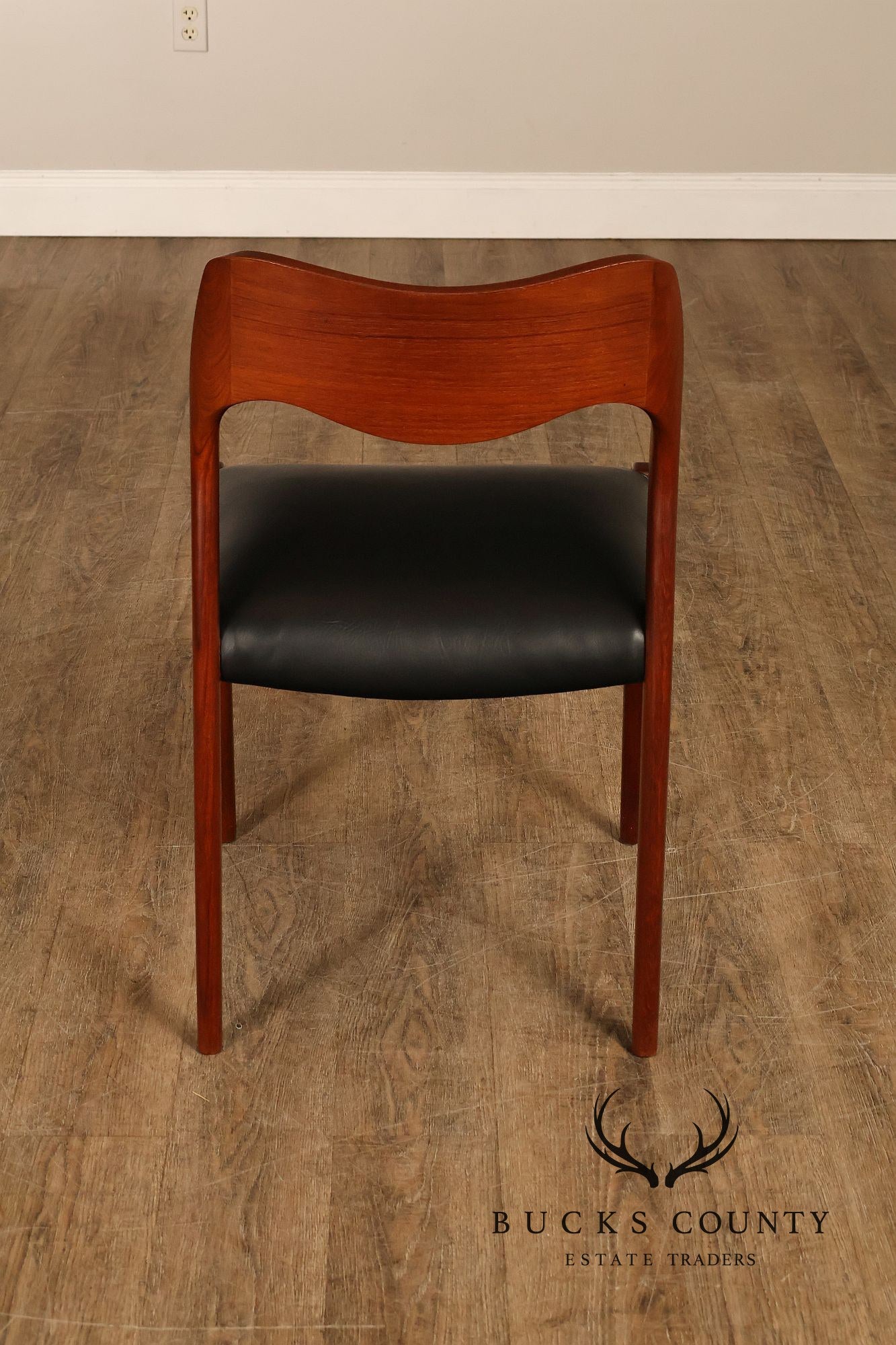 J.L. Møller Set Of Four Model 71 Teak Dining Chairs
