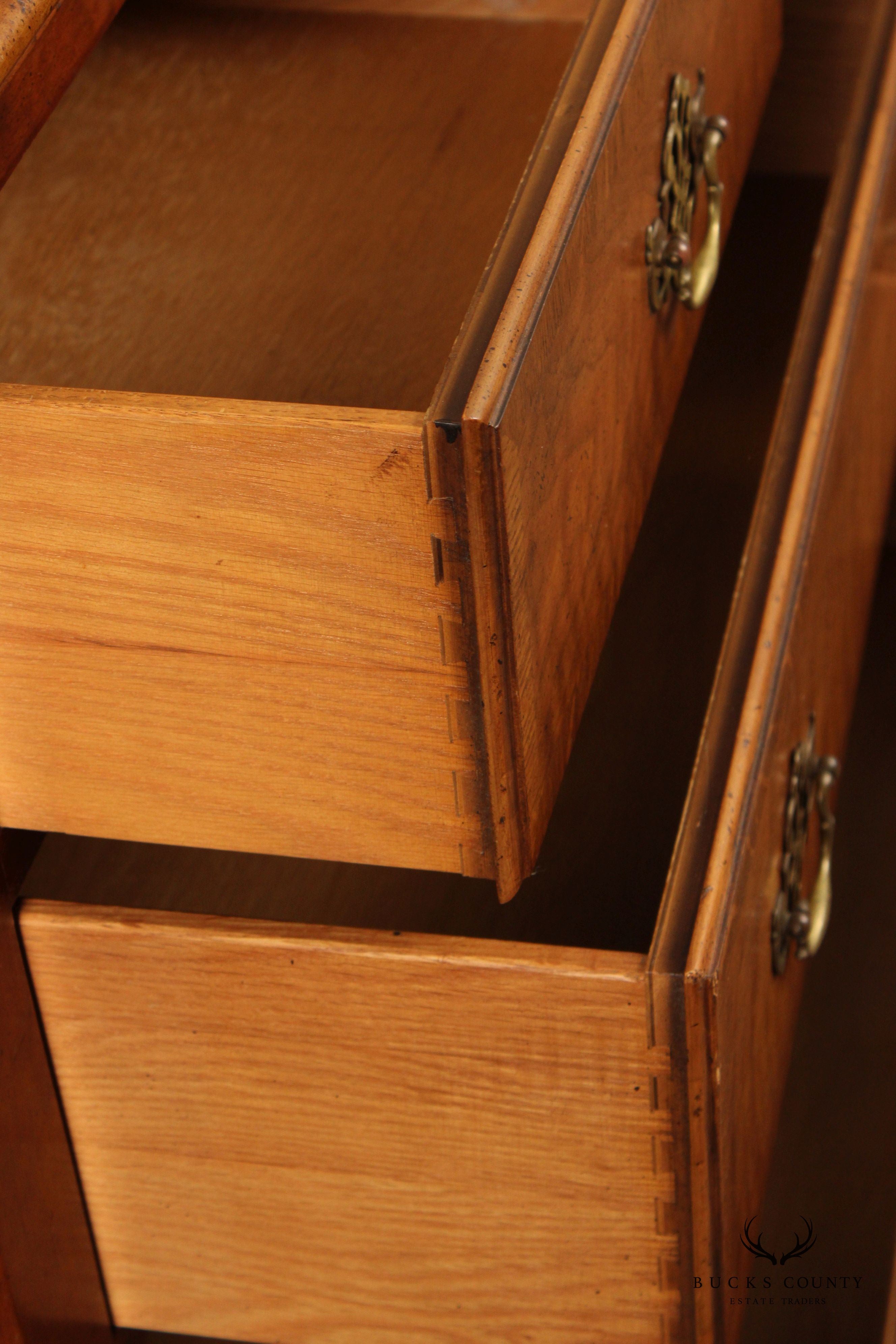 Baker Milling Road Georgian Style Walnut Long Dresser