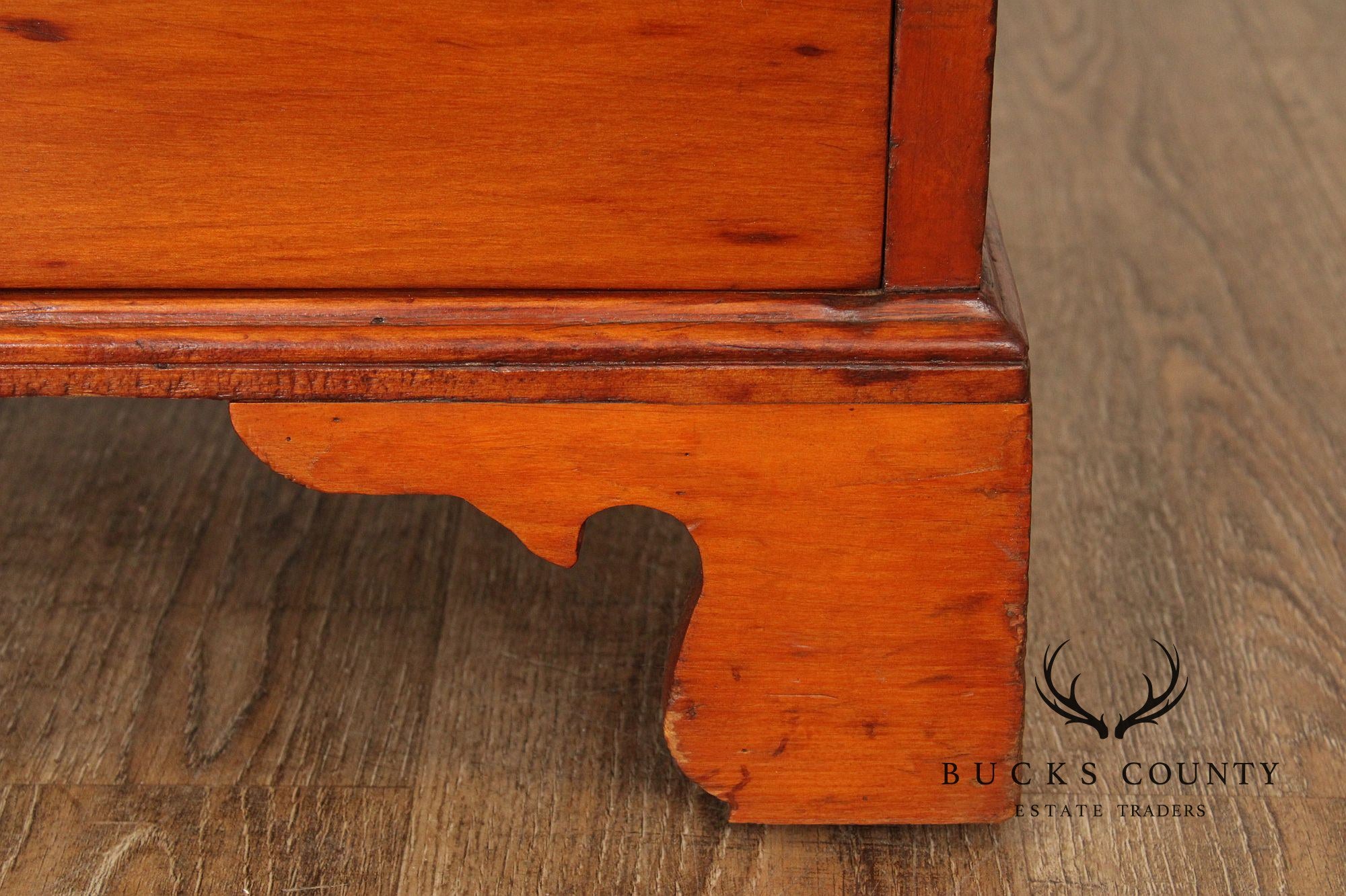 Antique Chippendale Style Blanket Chest