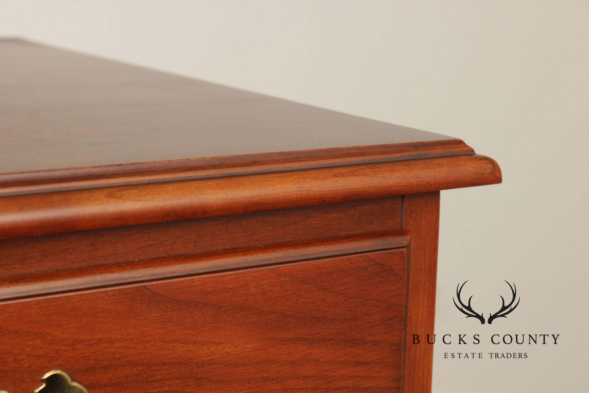Henkel Harris Chippendale Style Cherry Tall Chest