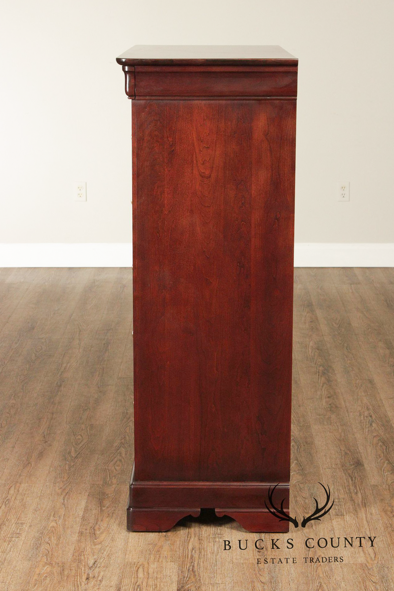 Stickley Marseilles Louis Philippe Style Cherry Tall Chest