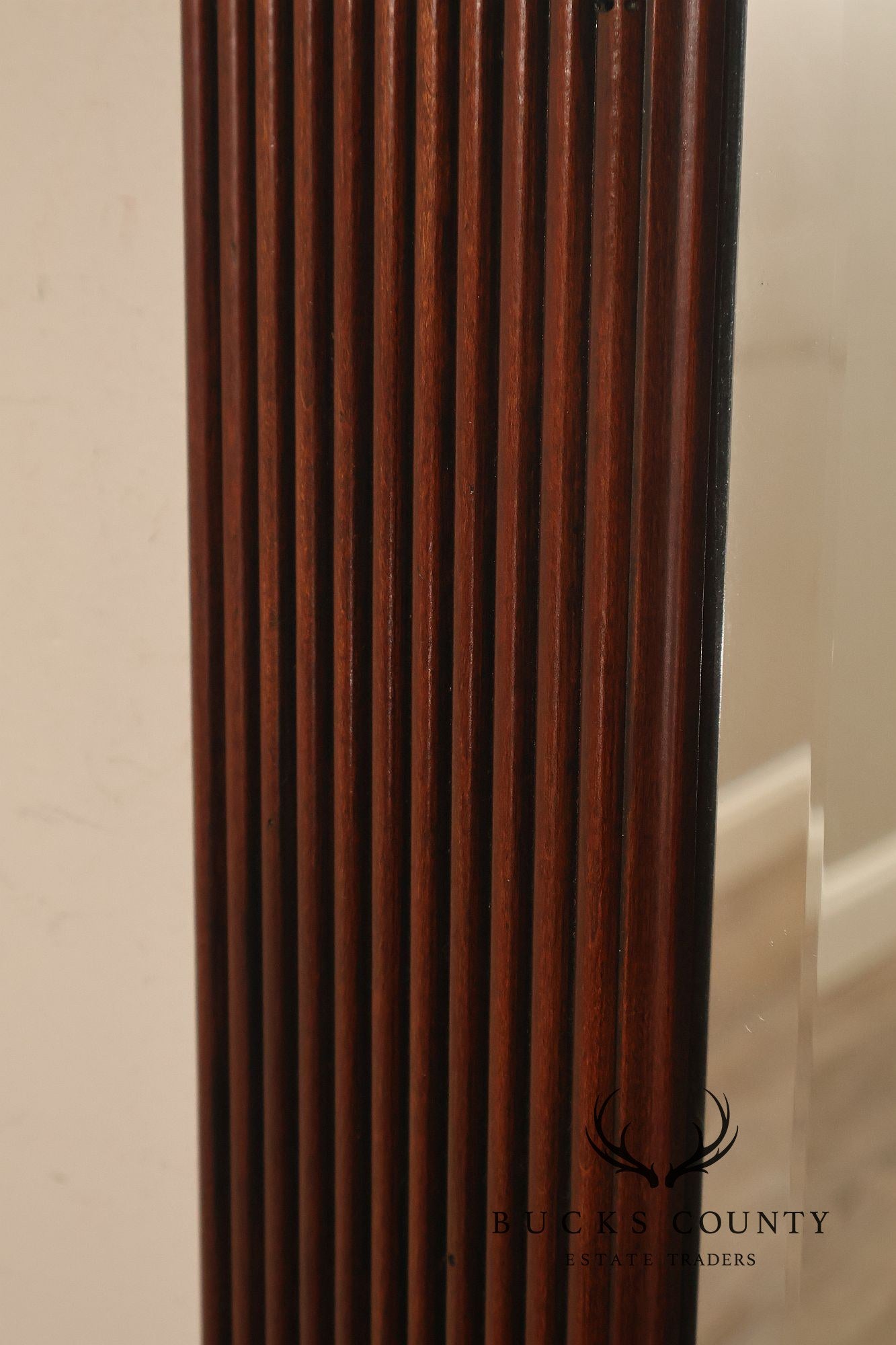 Ethan Allen 'British Classics' Reeded Frame Wall Mirror