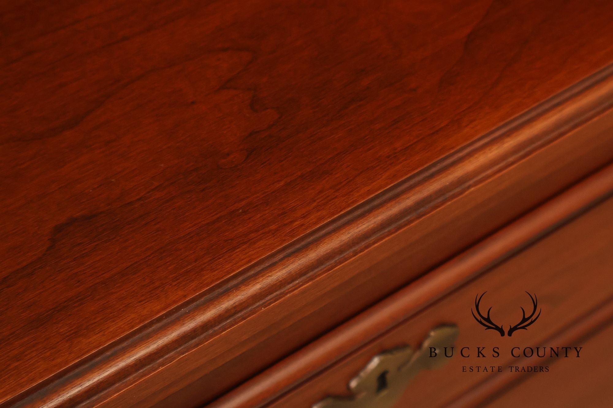 Henkel Harris Chippendale Style Cherry Bachelor's Chest