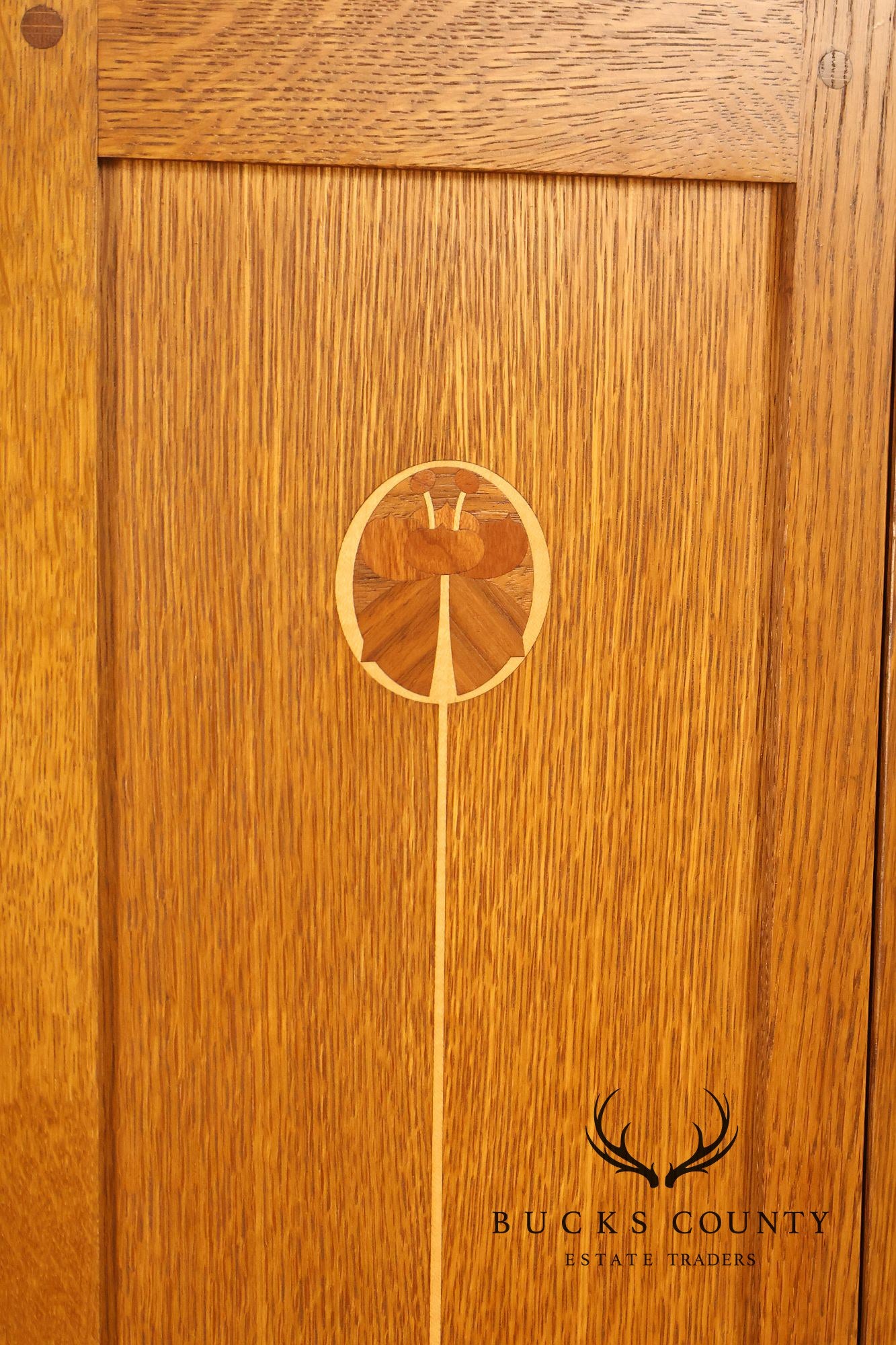 Stickley Harvey Ellis Oak Storage Or Entertainment Armoire