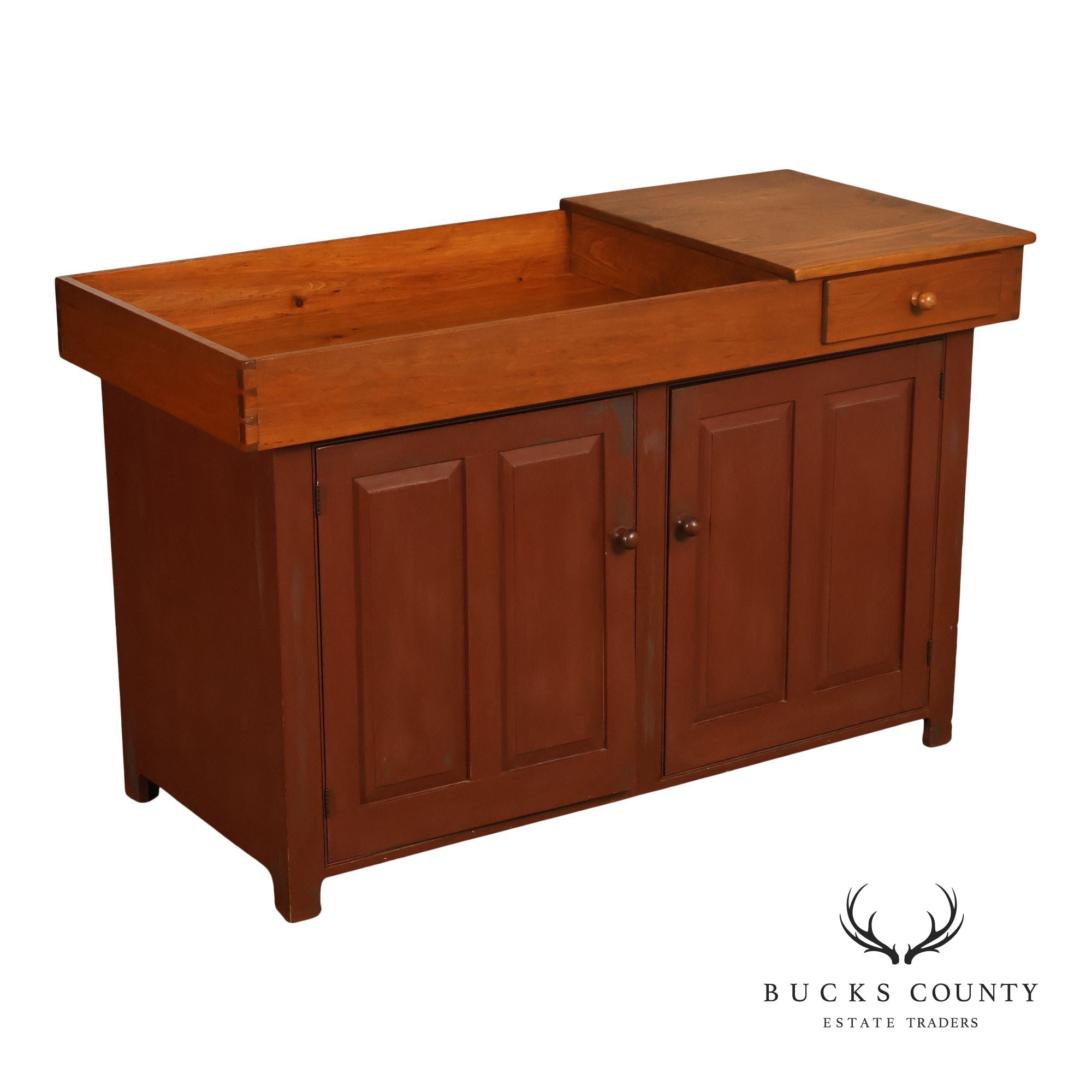 Large Reproduction Dry Sink Made by Wayne Kramer