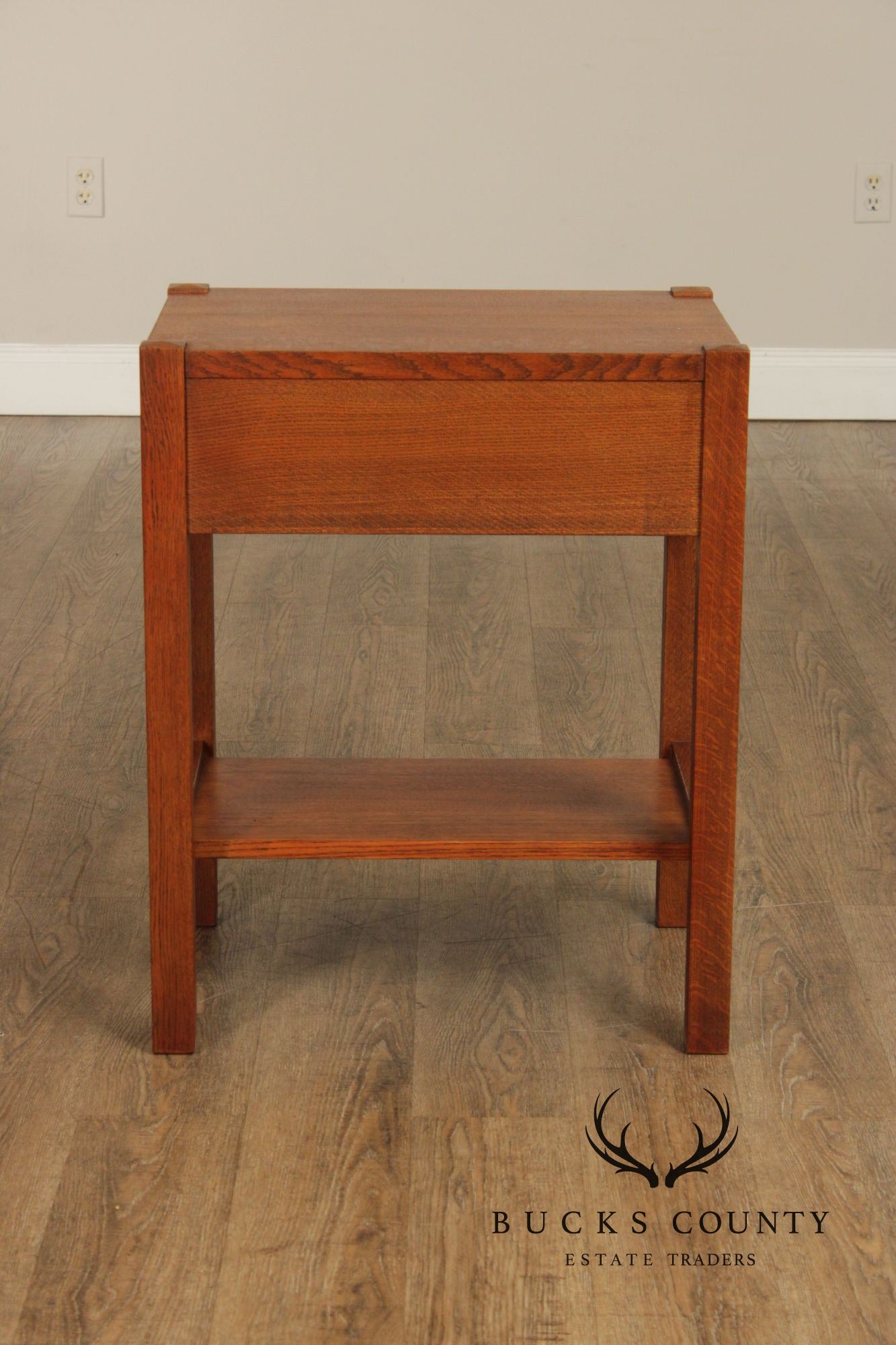 Stickley Mission Collection Oak One-Drawer Nightstand