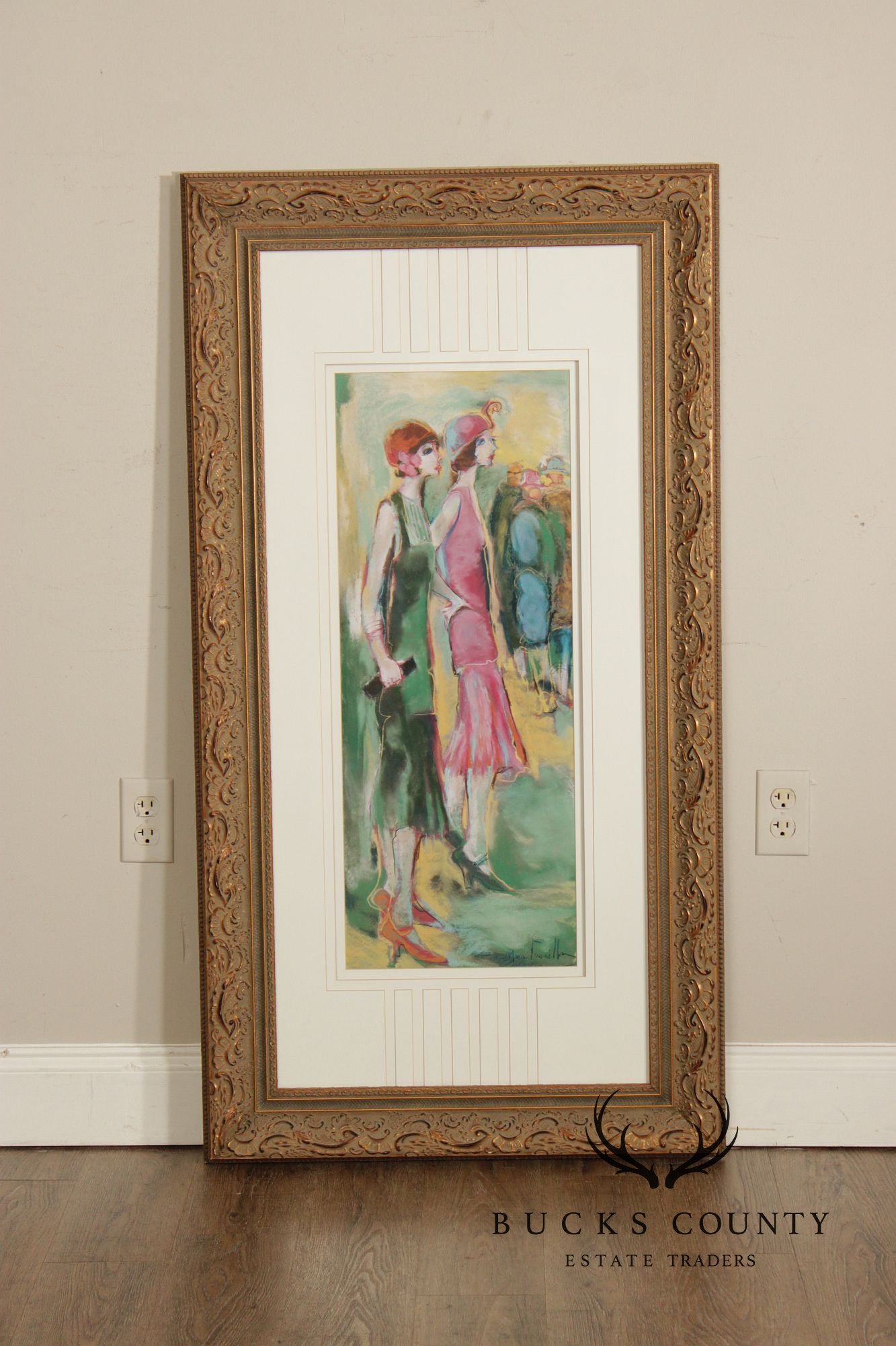 Marie Versailles Custom Framed Print, 'Invitation'