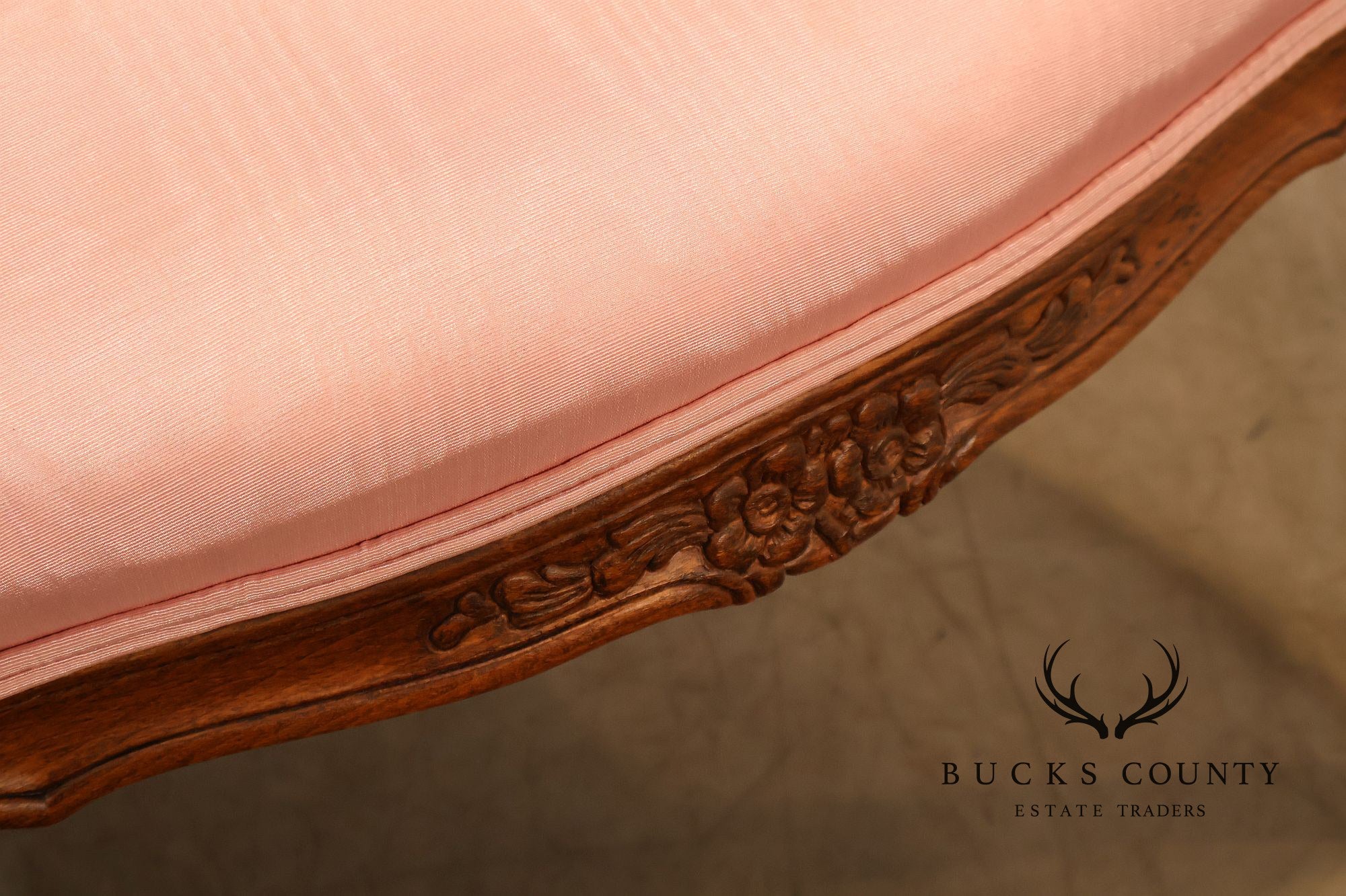 Ethan Allen French Louis XV Style Fauteuil Armchair
