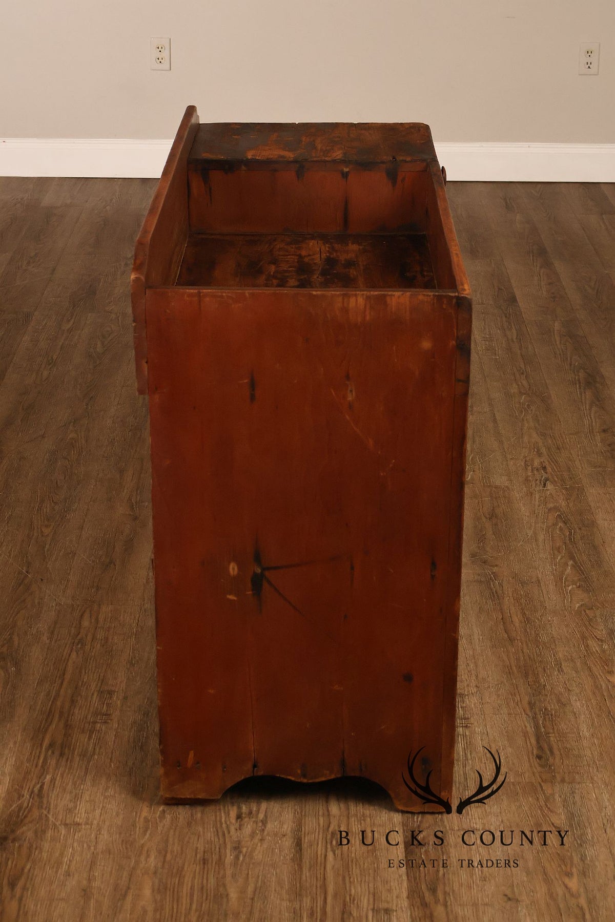 Antique Farmhouse Pine Dry Sink