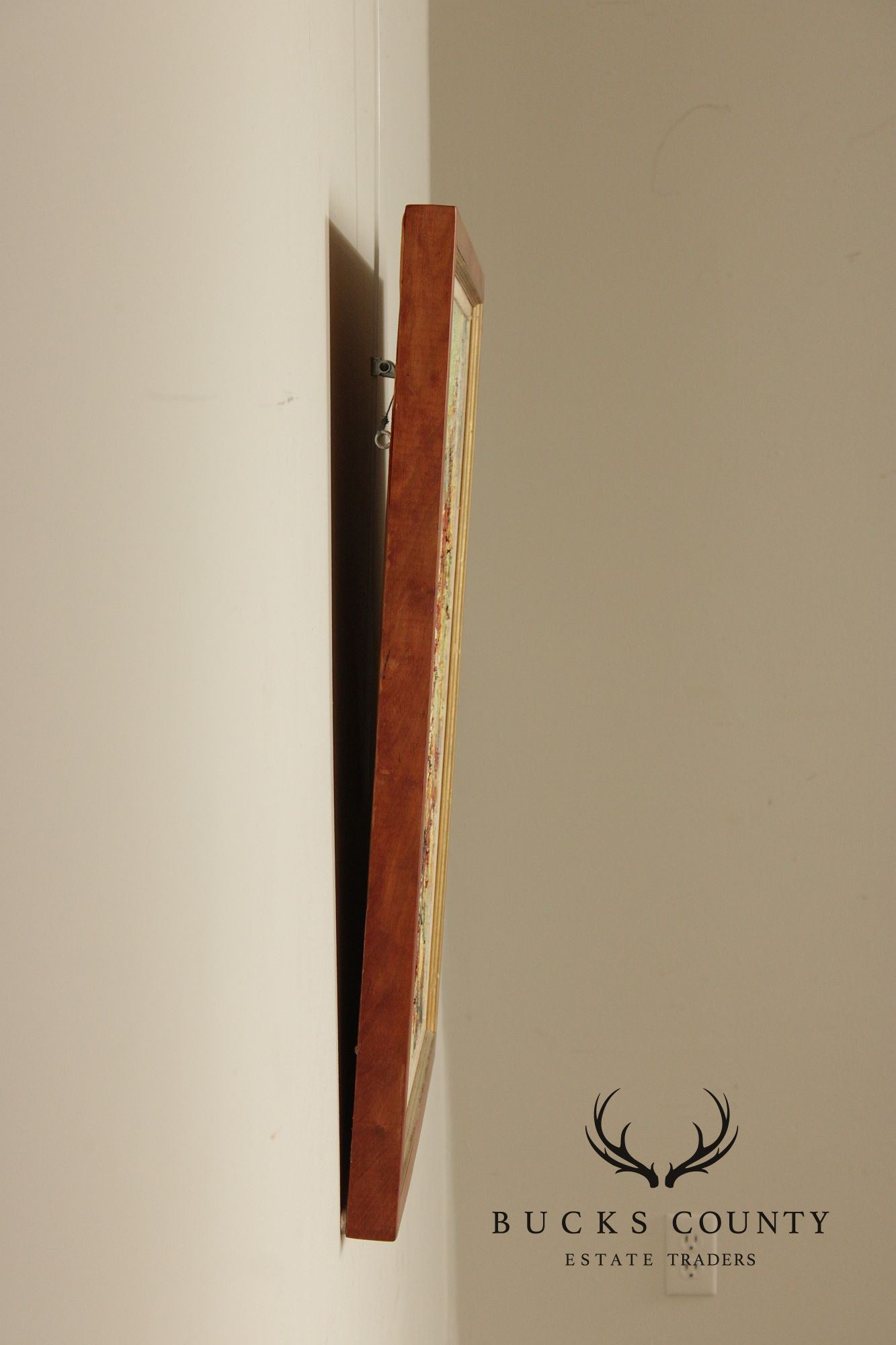 Mid Century Modern Abstract Oil Painting