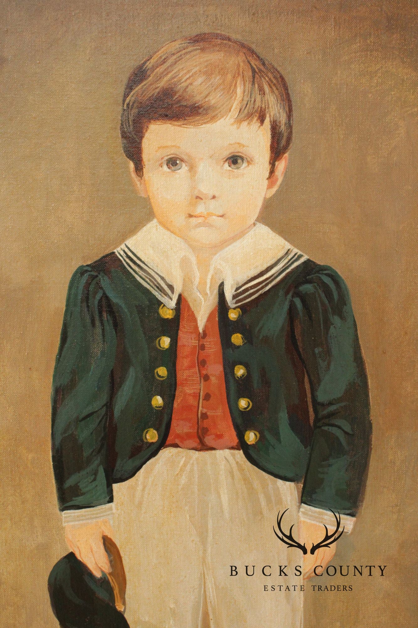 Jeanne Davies American School Portrait of a Child