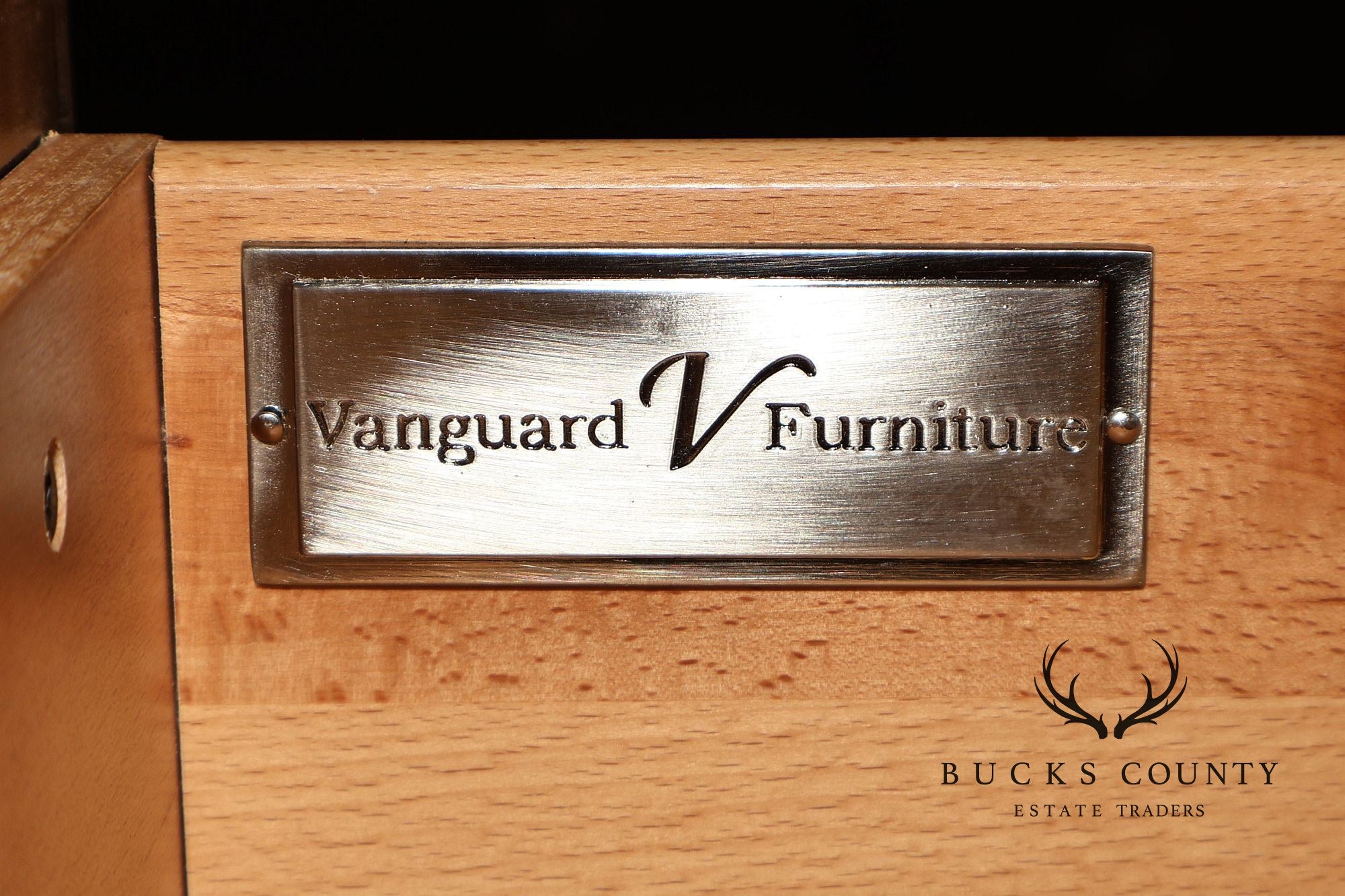 Vanguard Furniture Contemporary Pair Of Grey Three Drawer Chests Night Stands